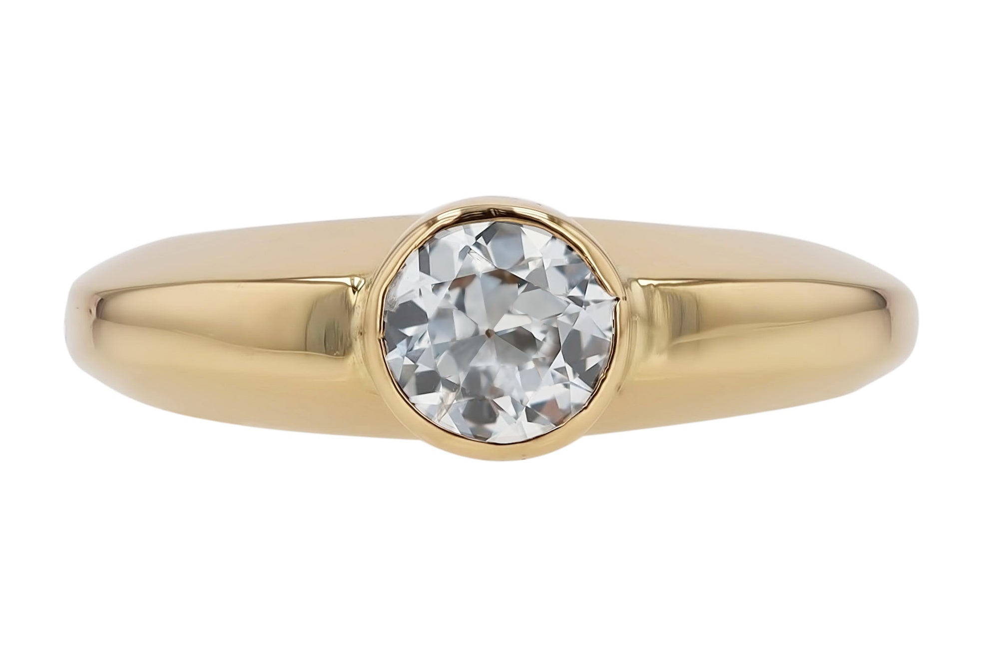 Yellow Gold Diamond Engagement Ring