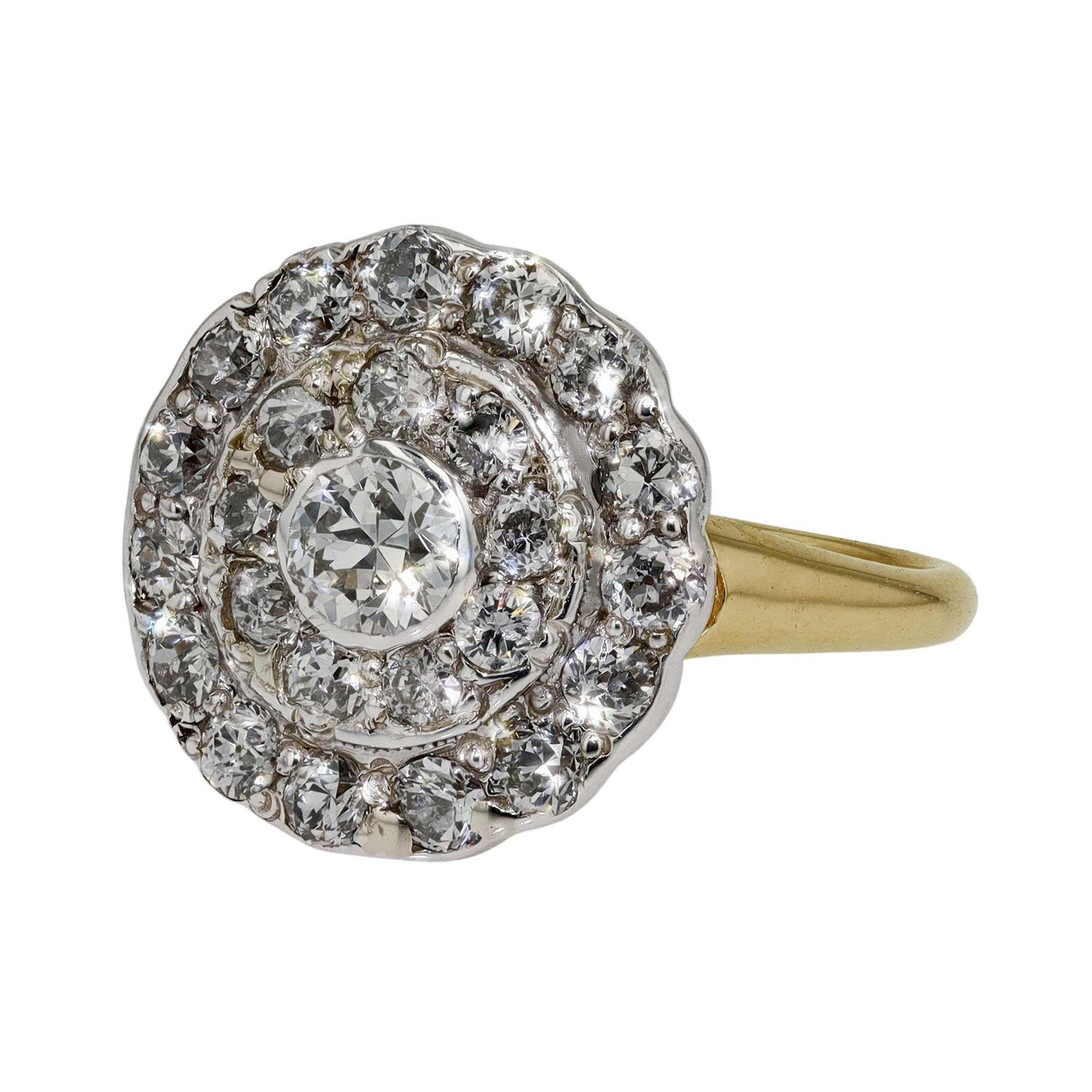 Victorian Diamond Engagement Ring