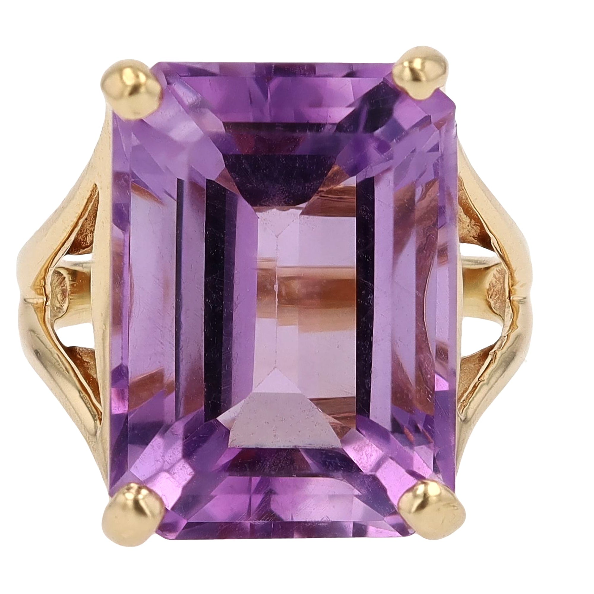 Amethyst Cocktail Ring