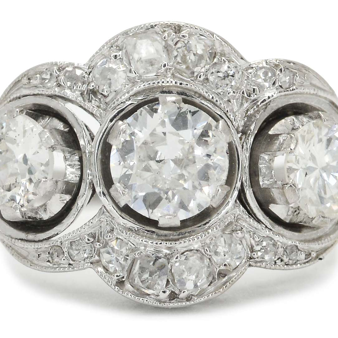 Art Deco Engagement Ring
