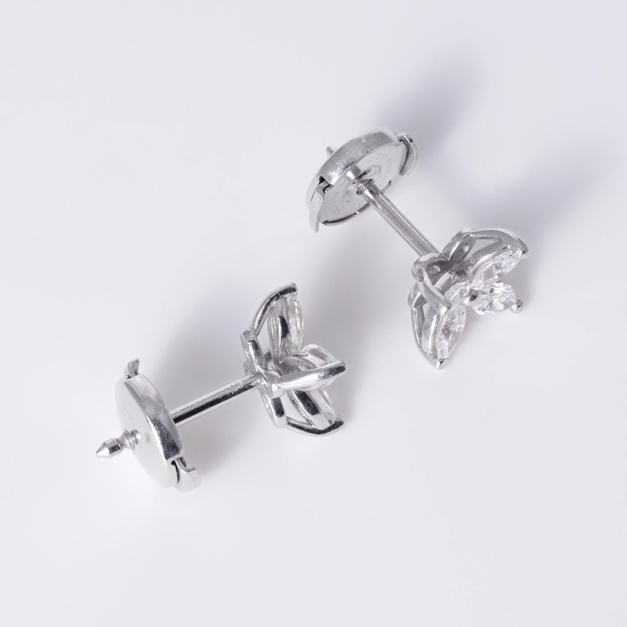 Tiffany & Co Victoria Diamond Stud Earrings