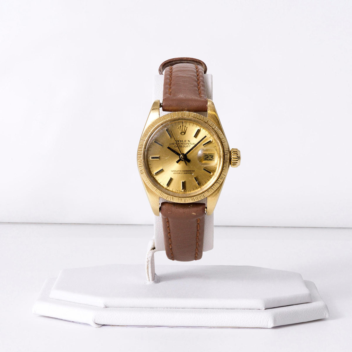 Pre-Owned 1979 Rolex Oyster Perpetual Datejust 26mm 18k Yellow Gold