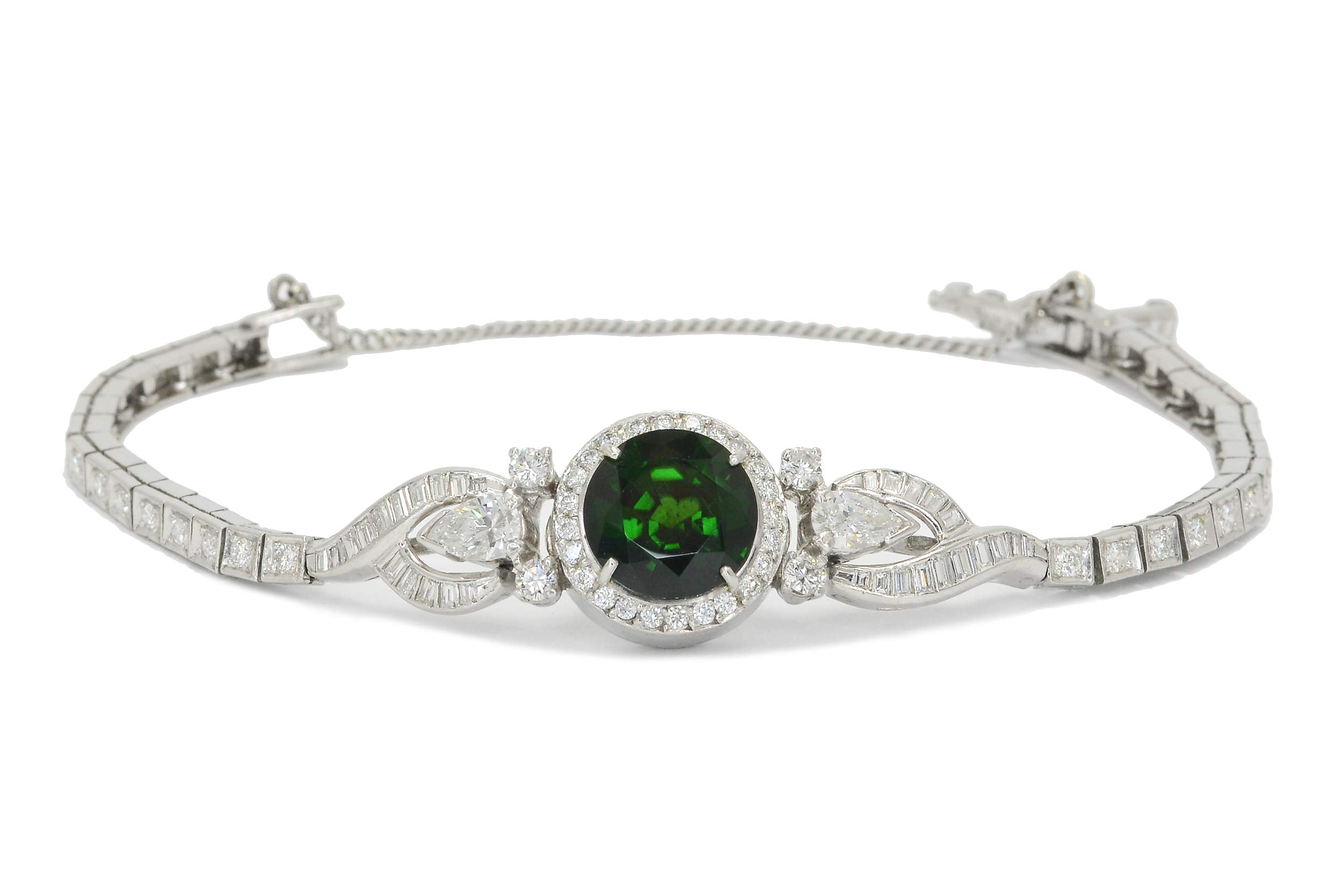 Green Tourmaline Bracelet