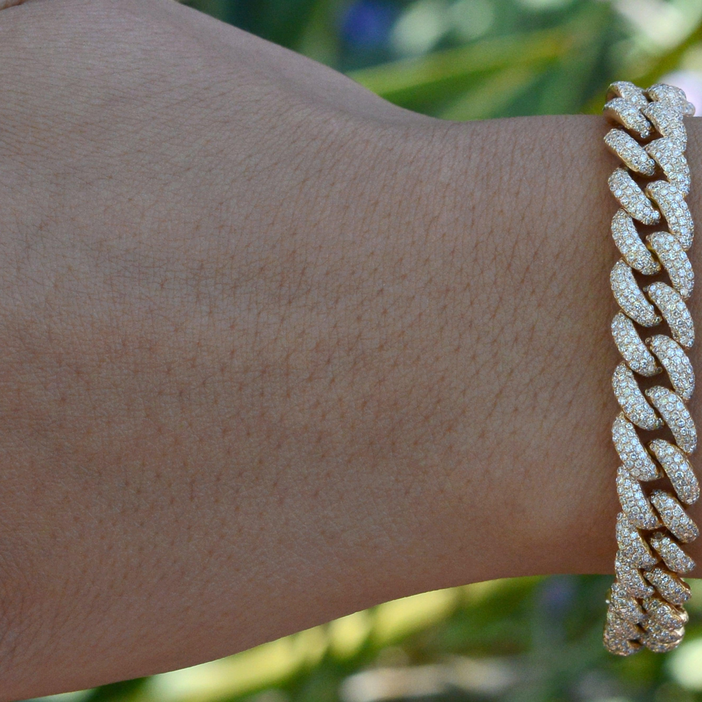 7.80 Carat Diamond Miami Cuban Link Bracelet