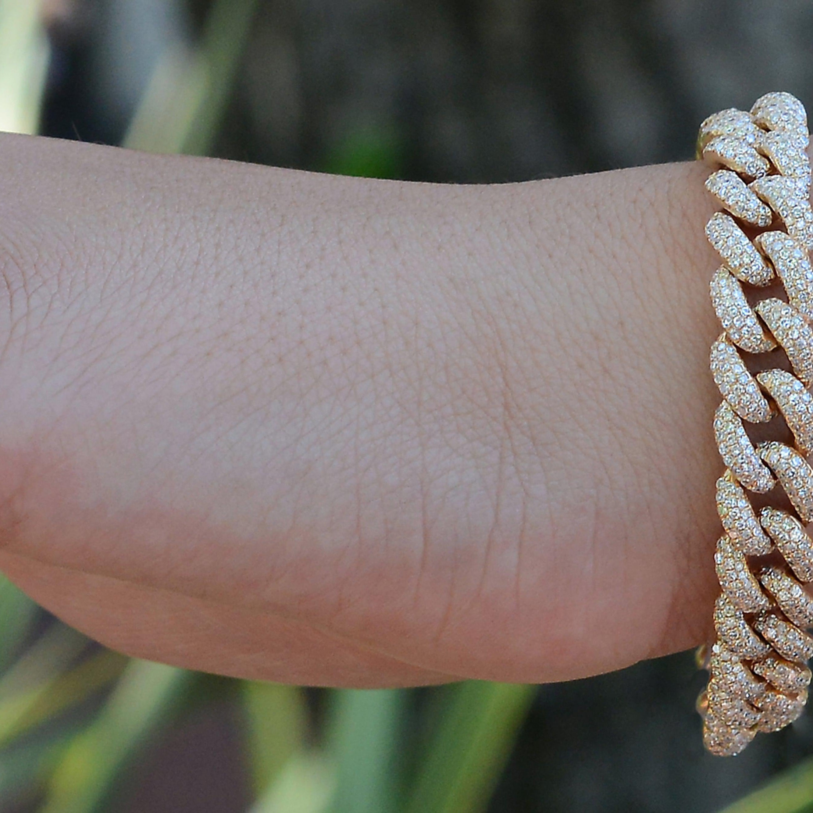 7.80 Carat Diamond Miami Cuban Link Bracelet