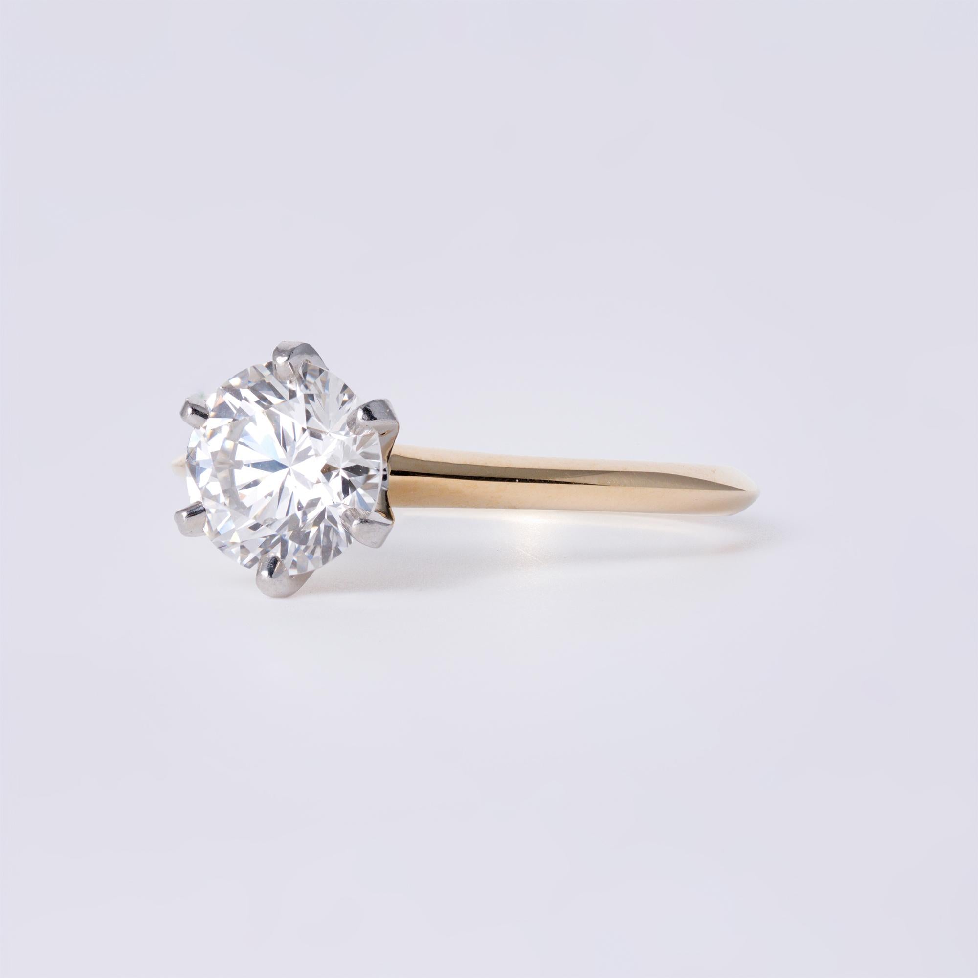 Tiffany & Co 1.81 Carat I/VVS2 Round Brilliant Diamond Engagement Ring