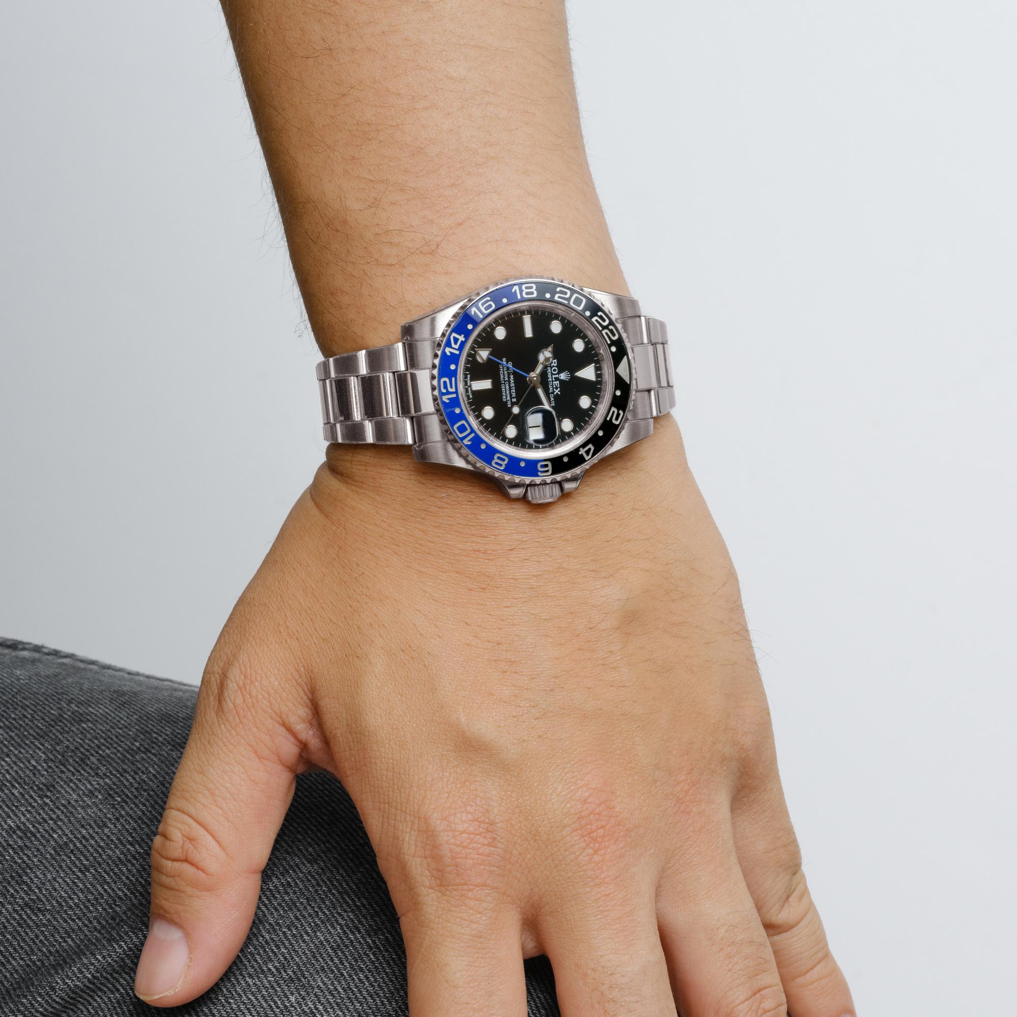 Rolex GMT-Master II Batman Ref. 116710 Full Set 2017