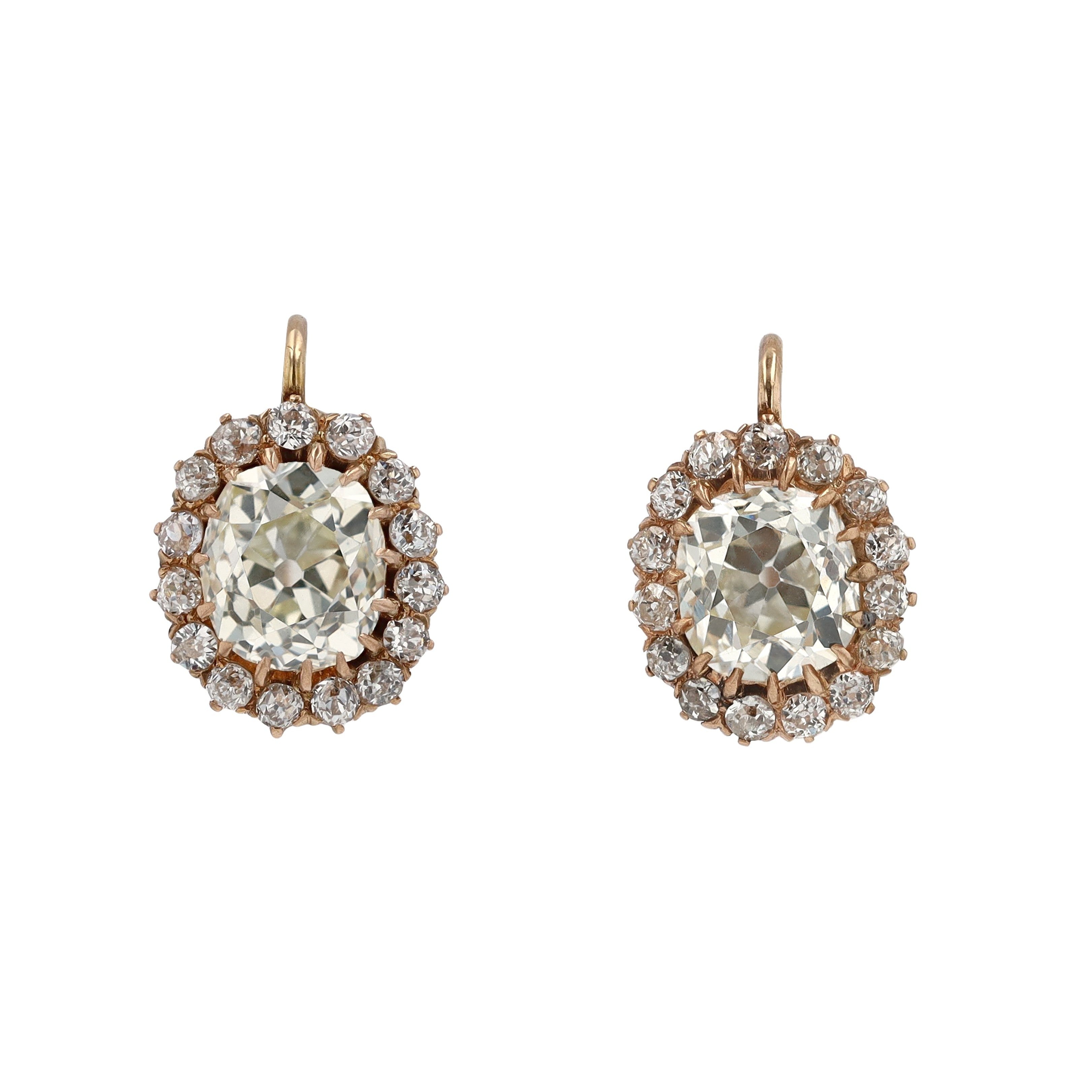 Victorian Diamond Earrings