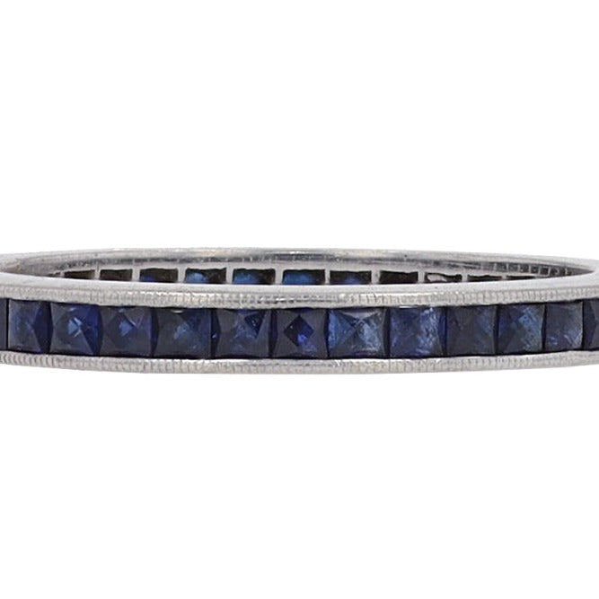 Sapphire Eternity Band