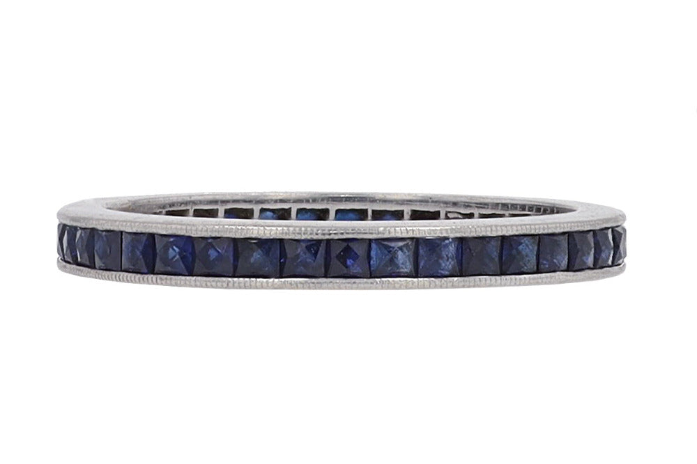 Sapphire Eternity Band