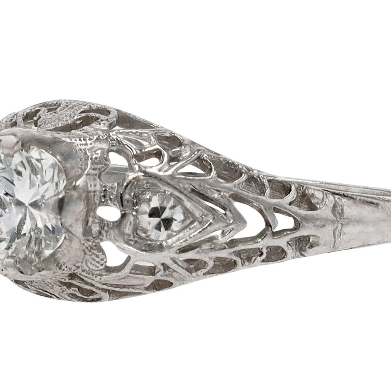 Edwardian Diamond Engagement Ring