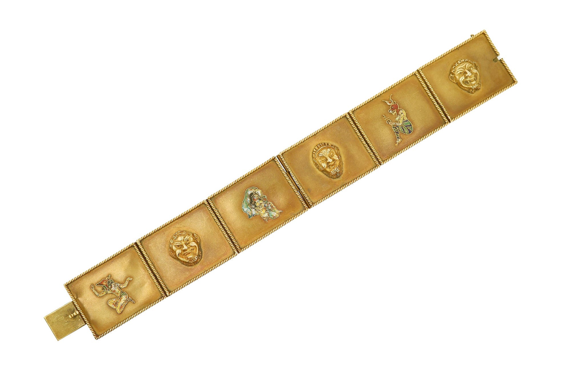 Gold Egyptian Bracelet