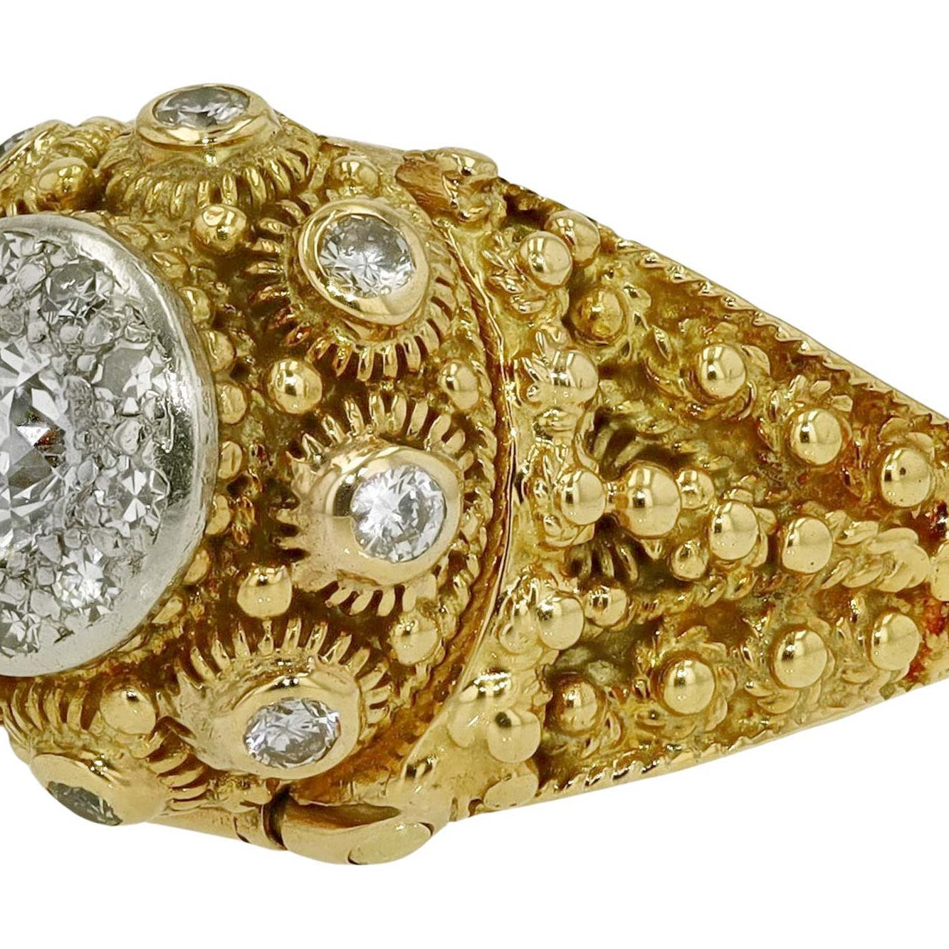 Diamond Poison Ring