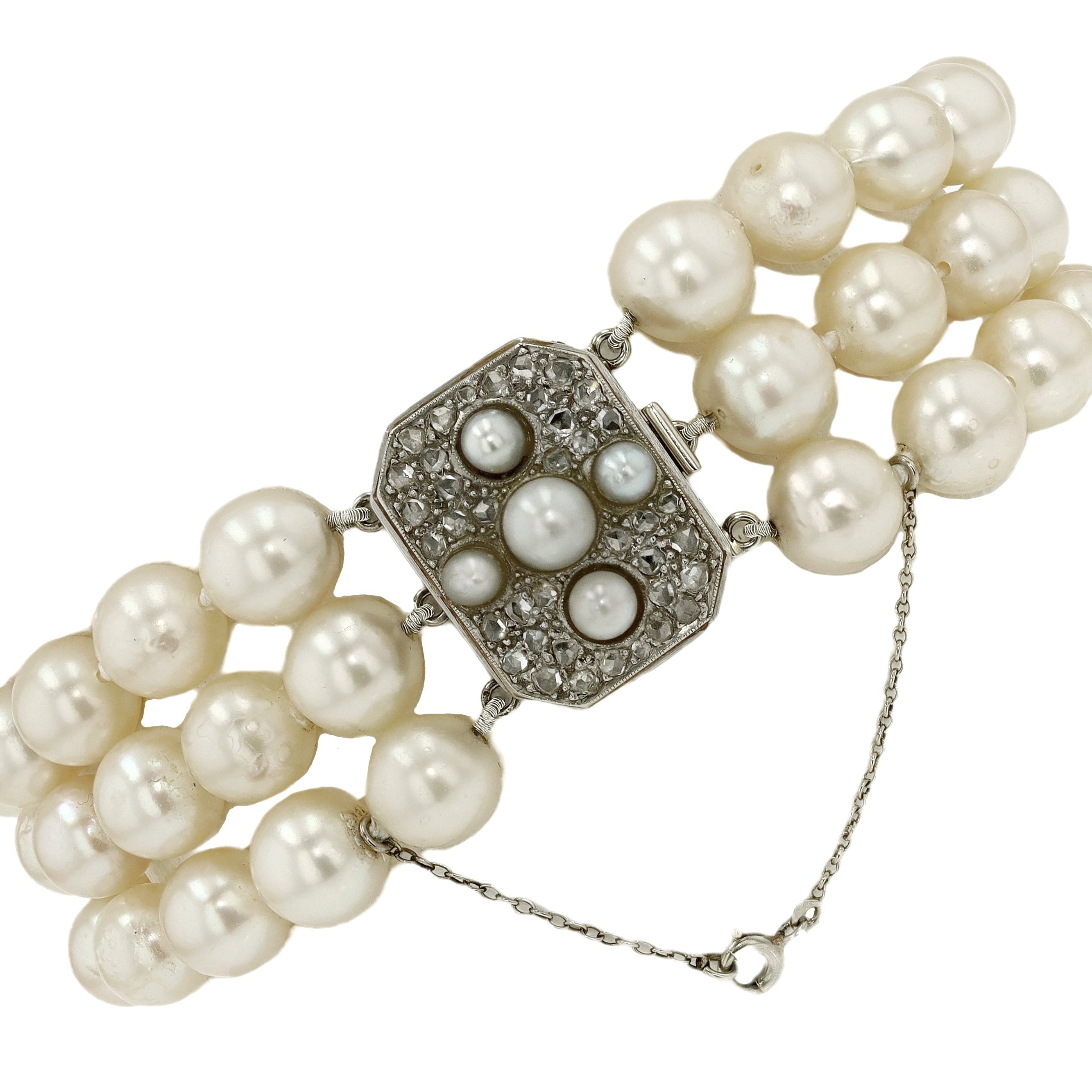 Antique Pearl Bracelet