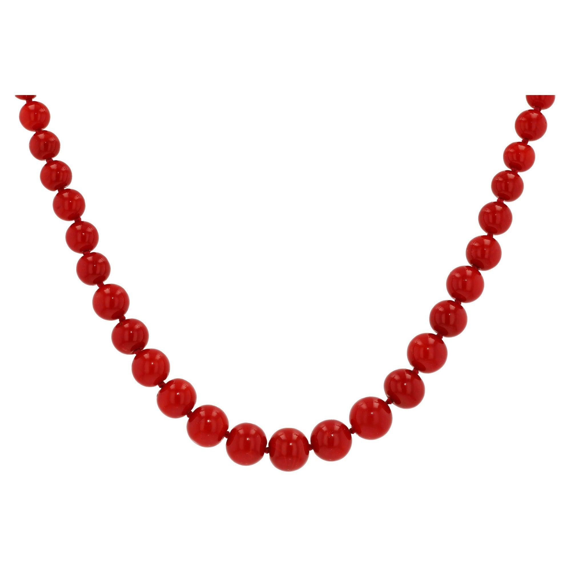 Vintage Coral Necklace