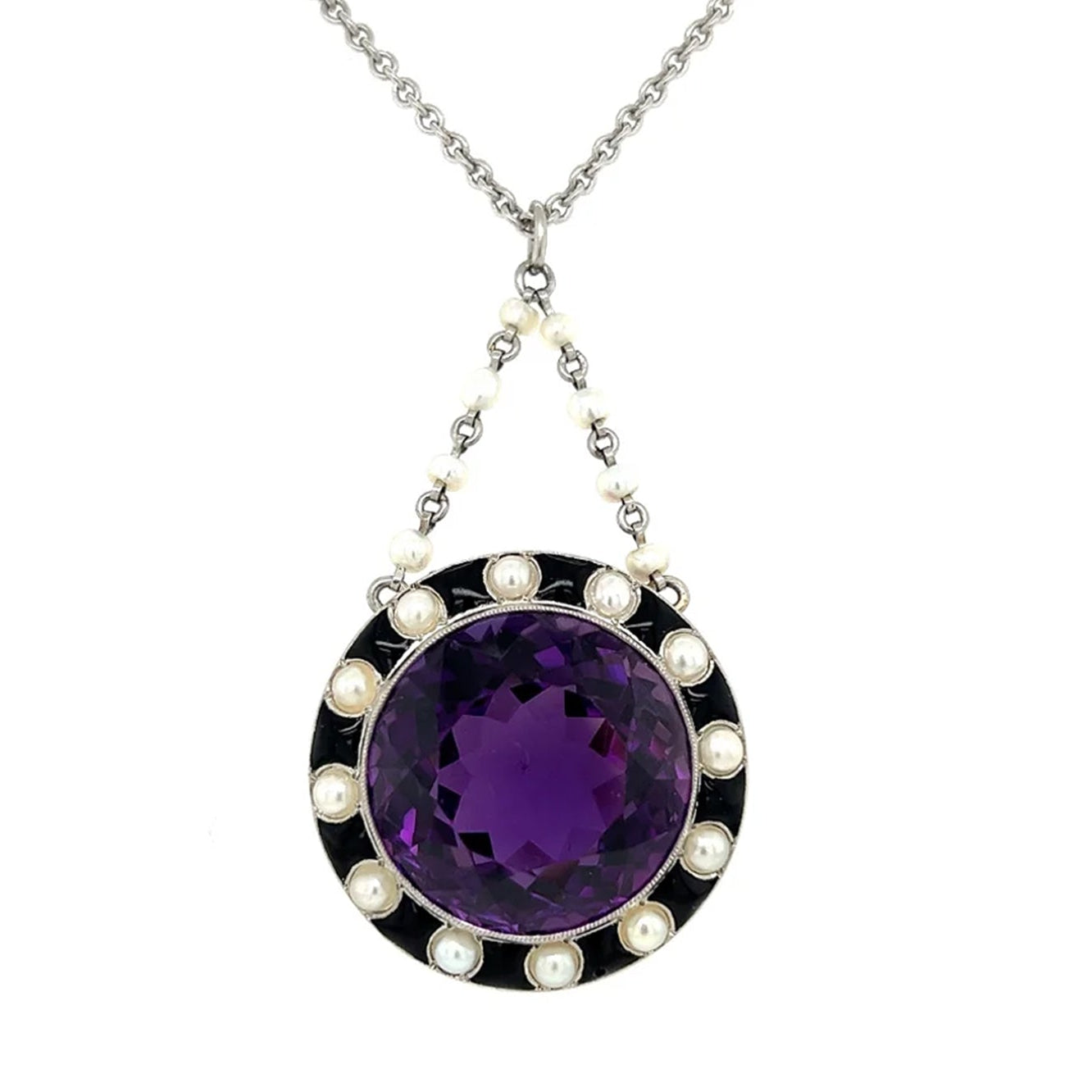 Art Deco Amethyst