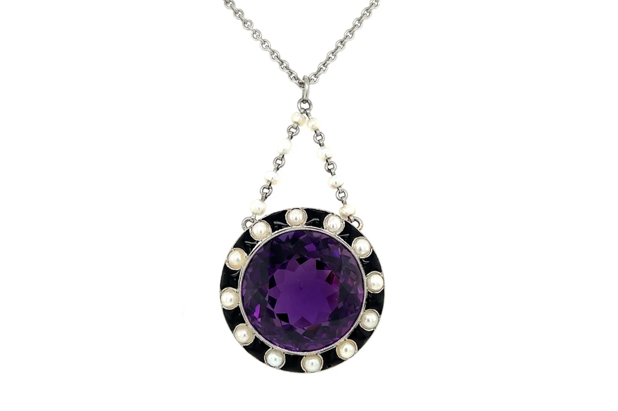 Art Deco Amethyst