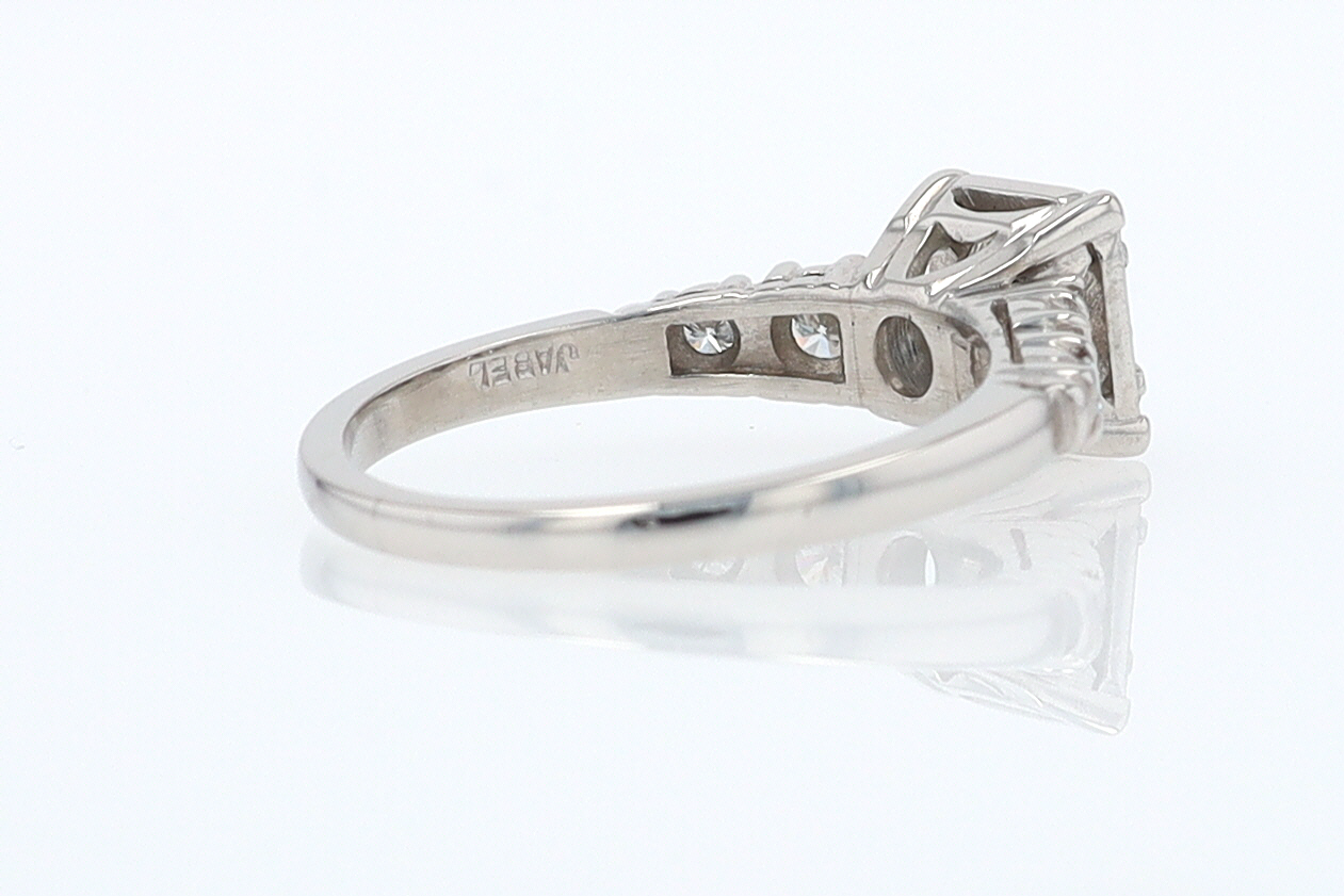 Art Deco 3/4 Carat Diamond Antique Engagement Ring