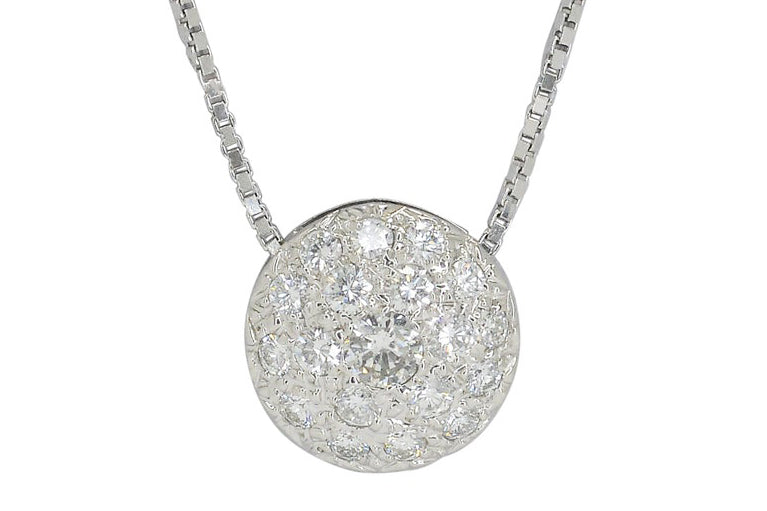 Pavé Diamond Necklace