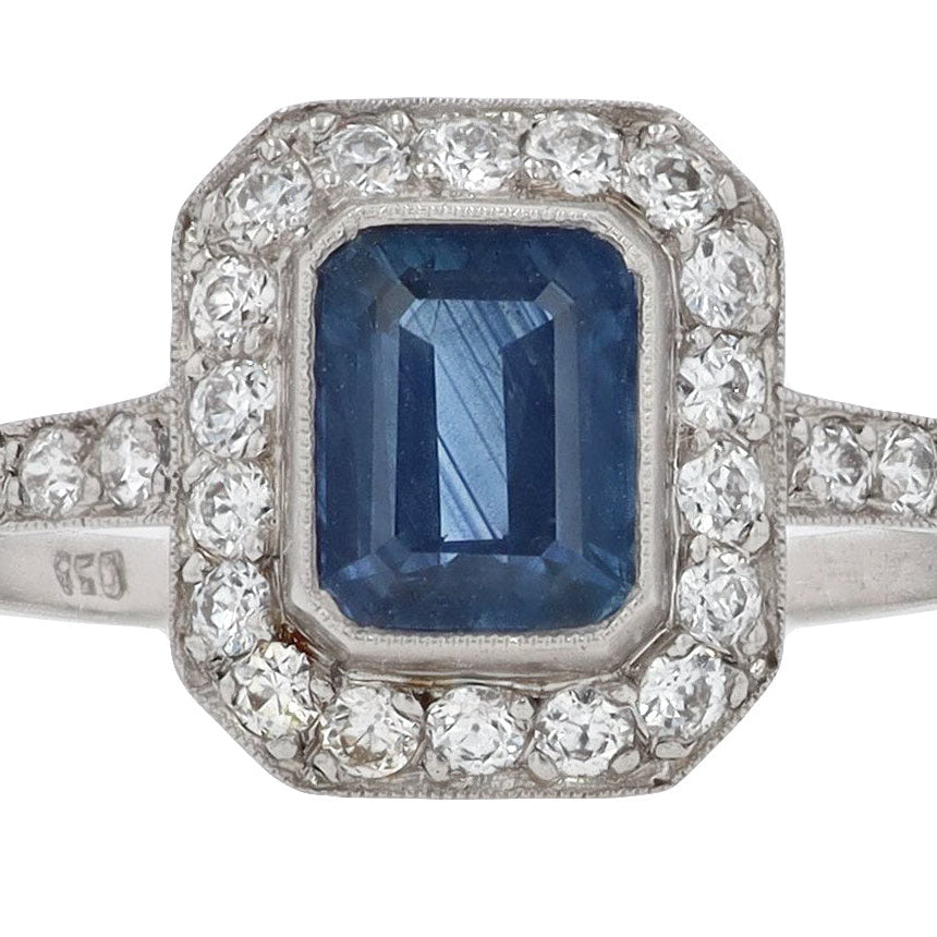 Sapphire Engagement Ring