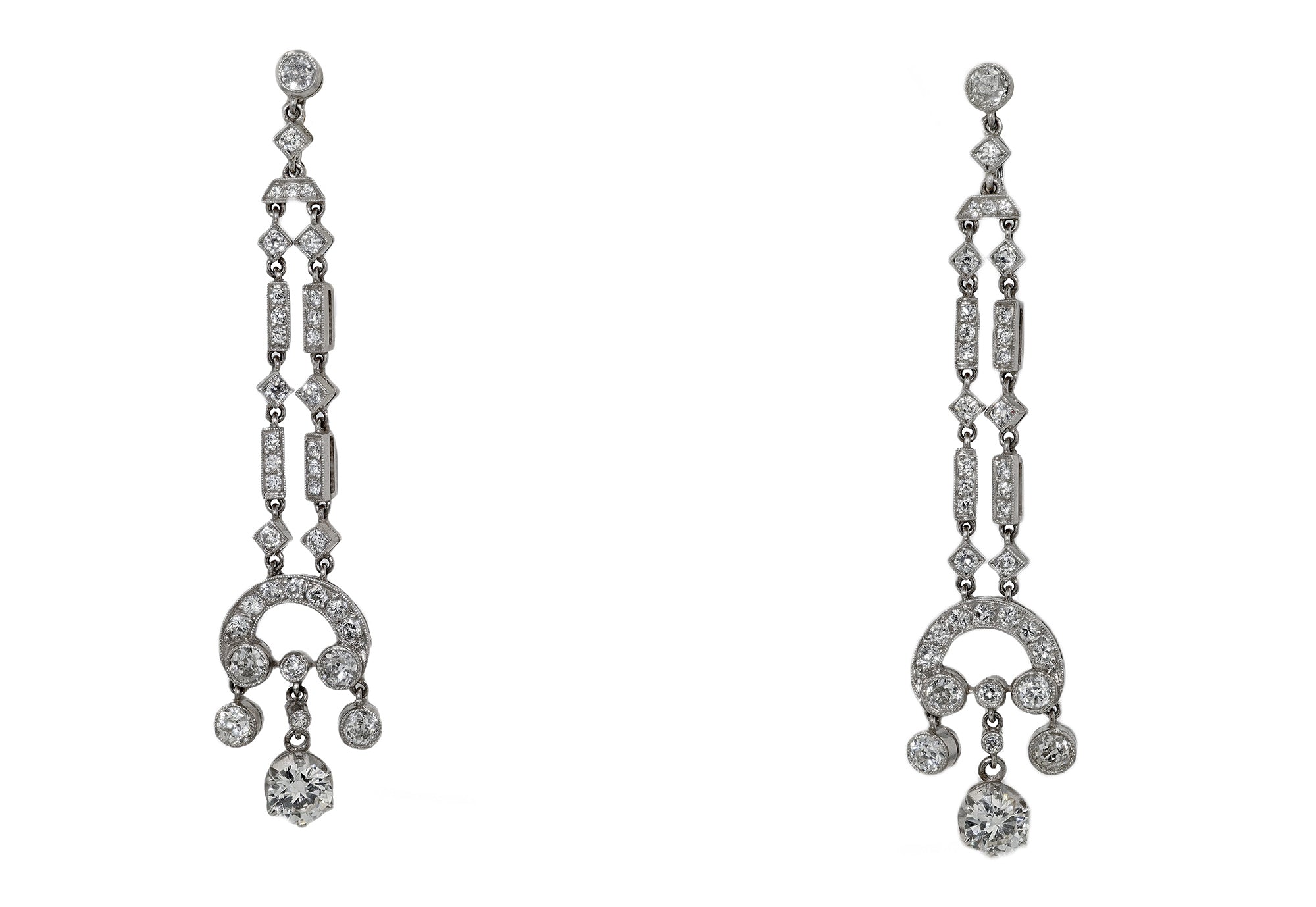 Art Deco Chandelier Earrings