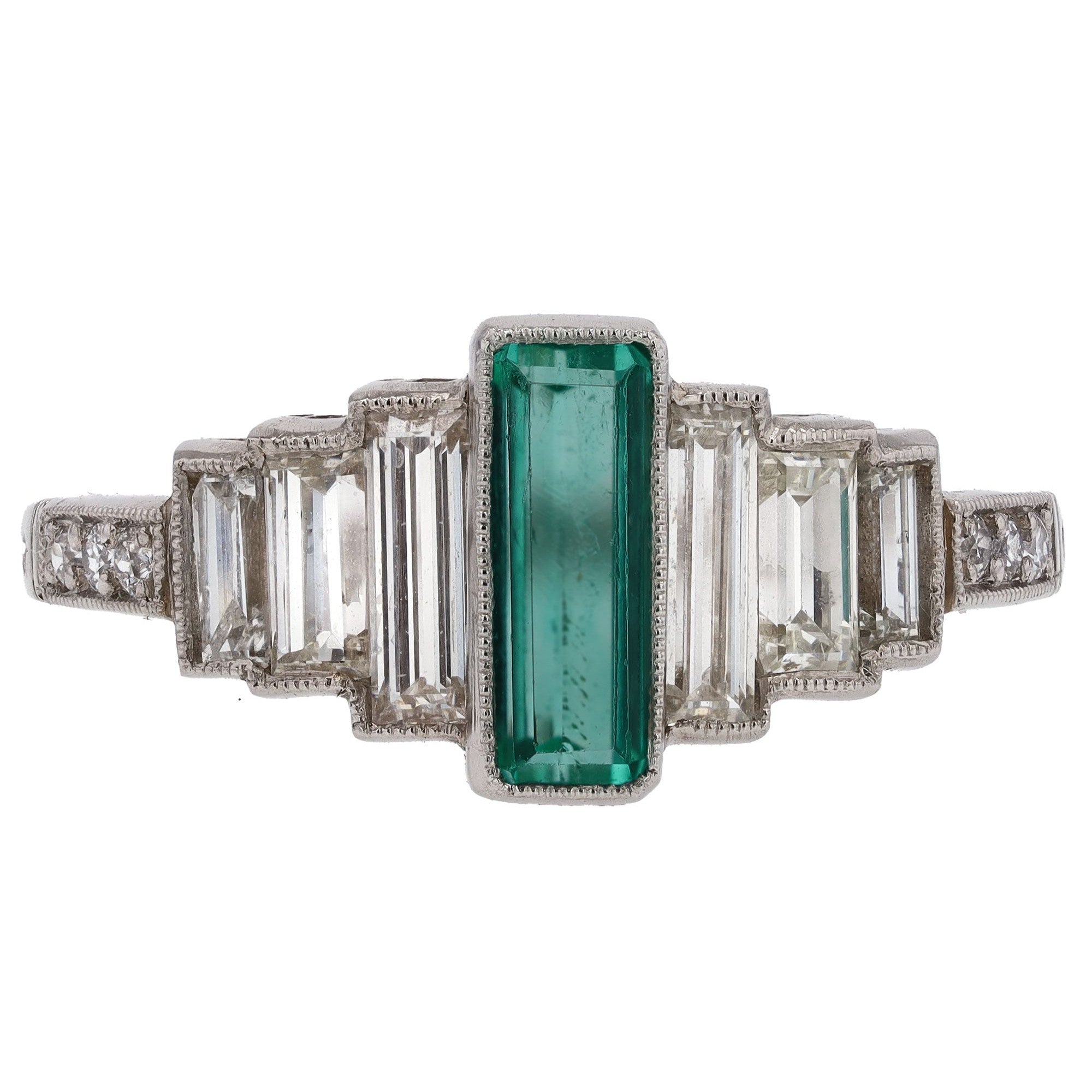 Emerald Cocktail Ring