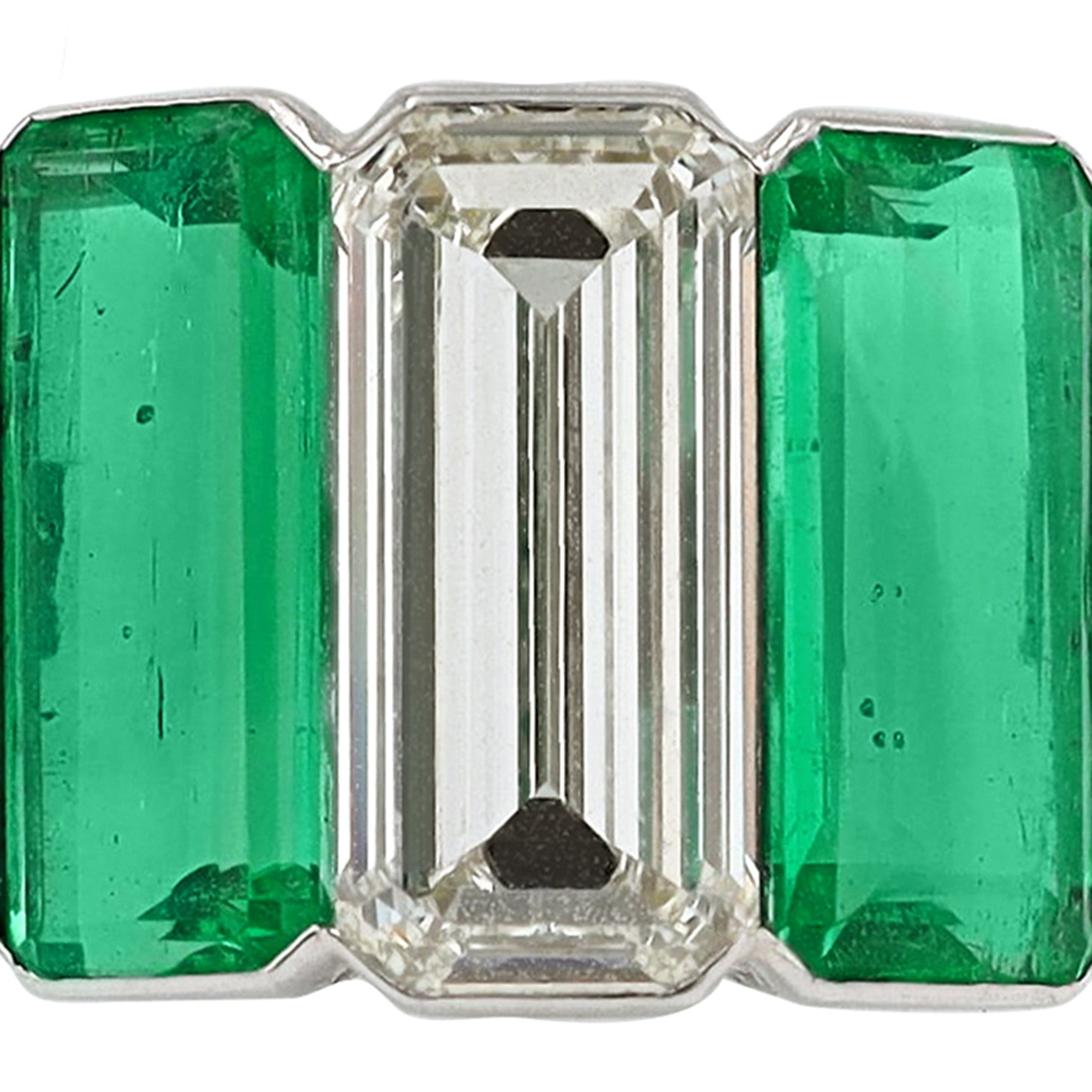 Vintage Emerald Cut Diamond Ring