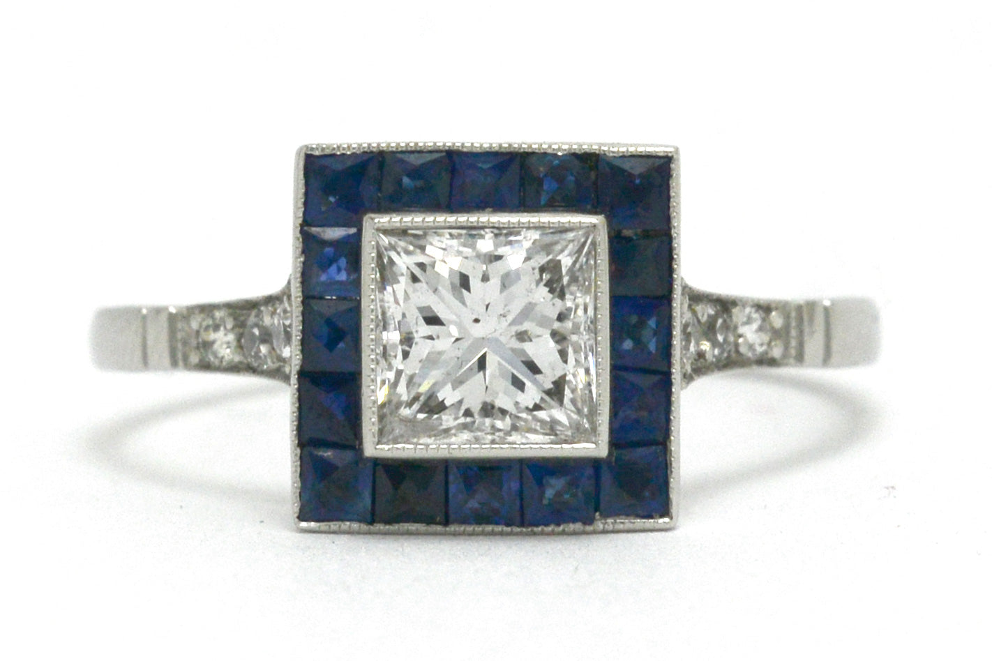 Princess Diamond Engagement Ring