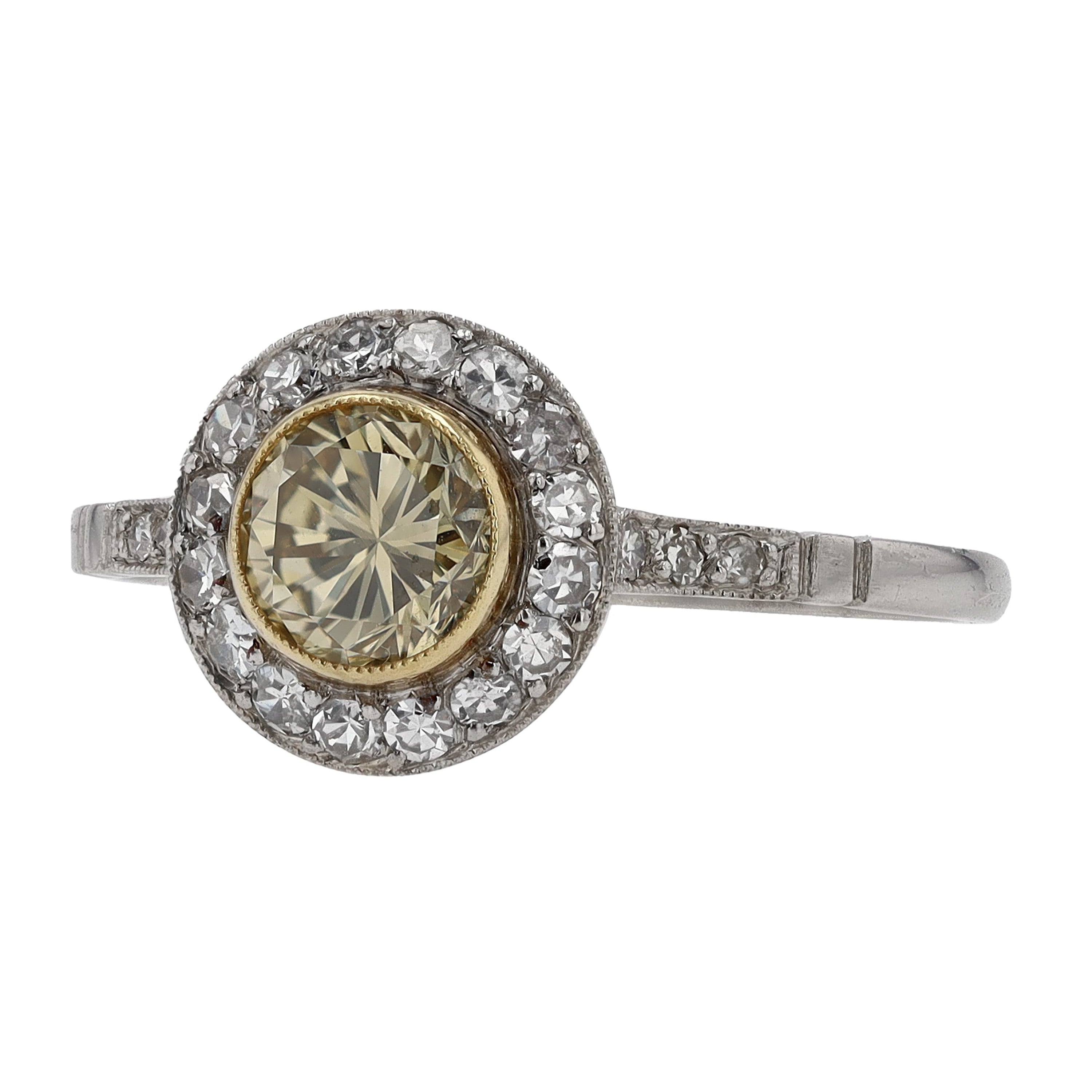 Art Deco Engagement Ring