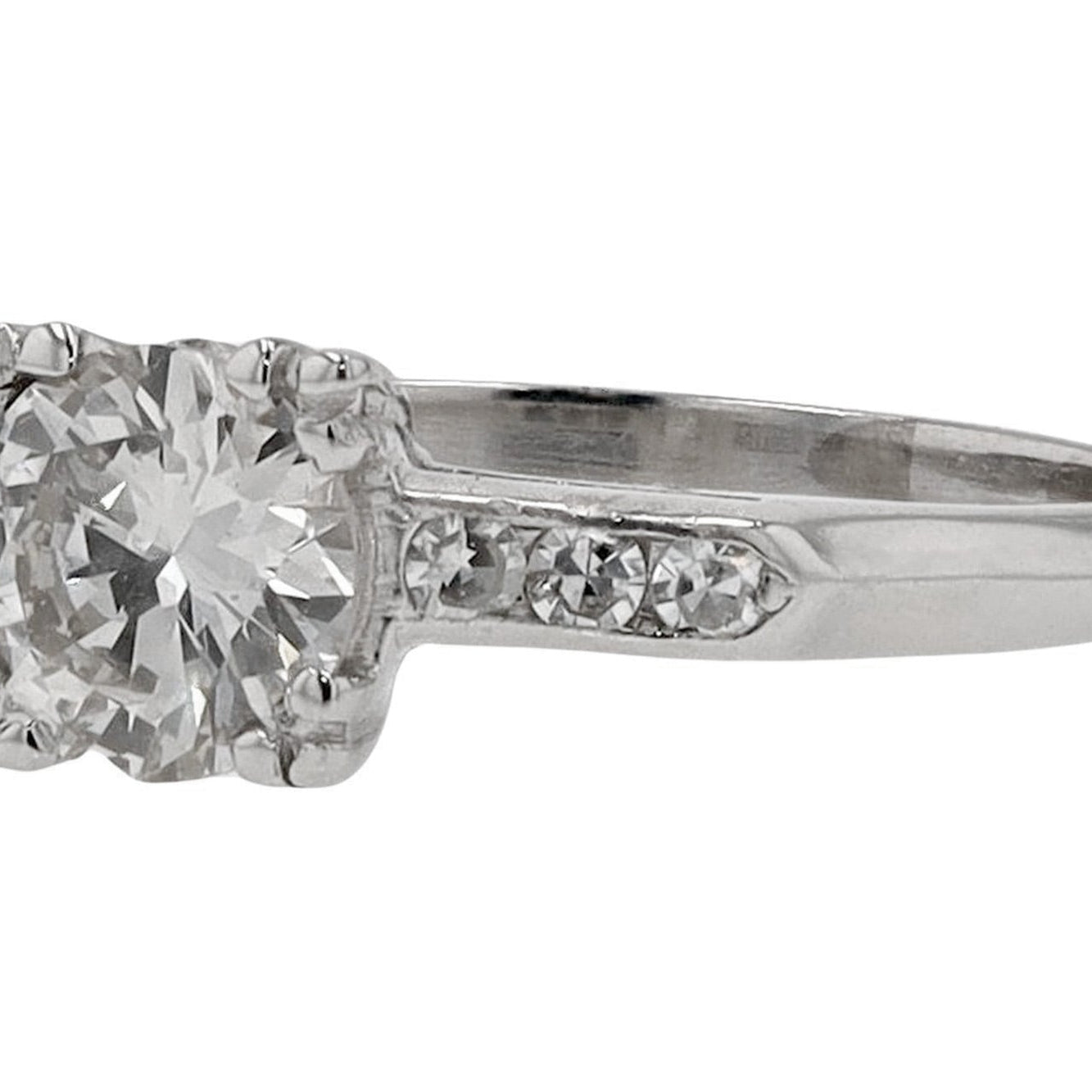 Vintage 1 Carat Diamond Ring