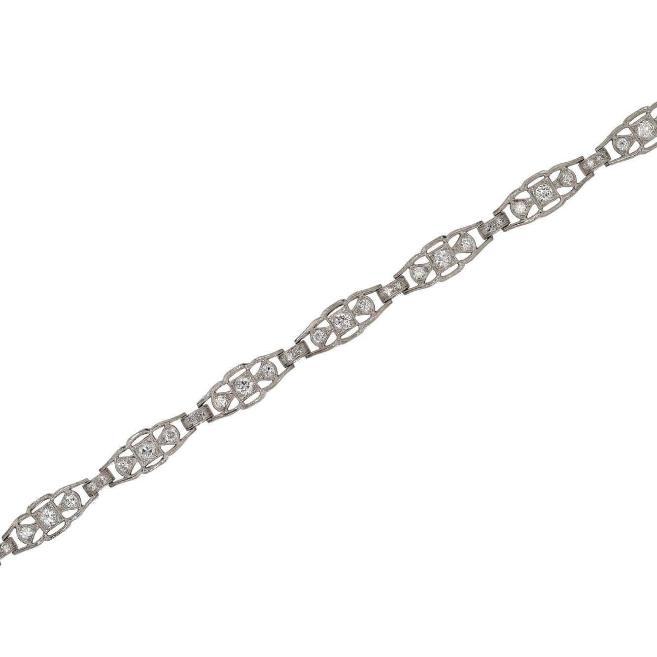 Art Deco Diamond Bracelet