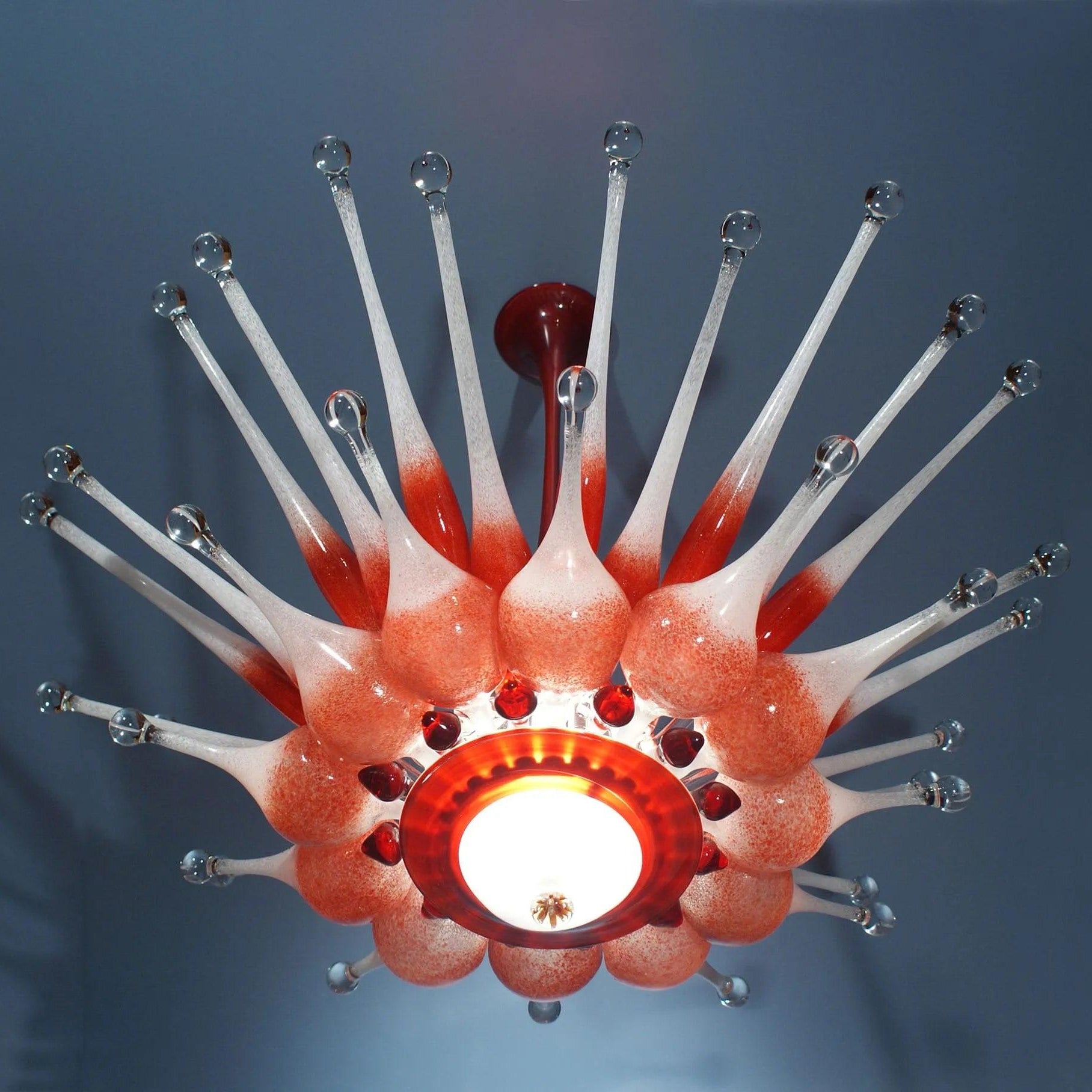 Water Droplet Freeze Frame Lindeman Glass Chandelier