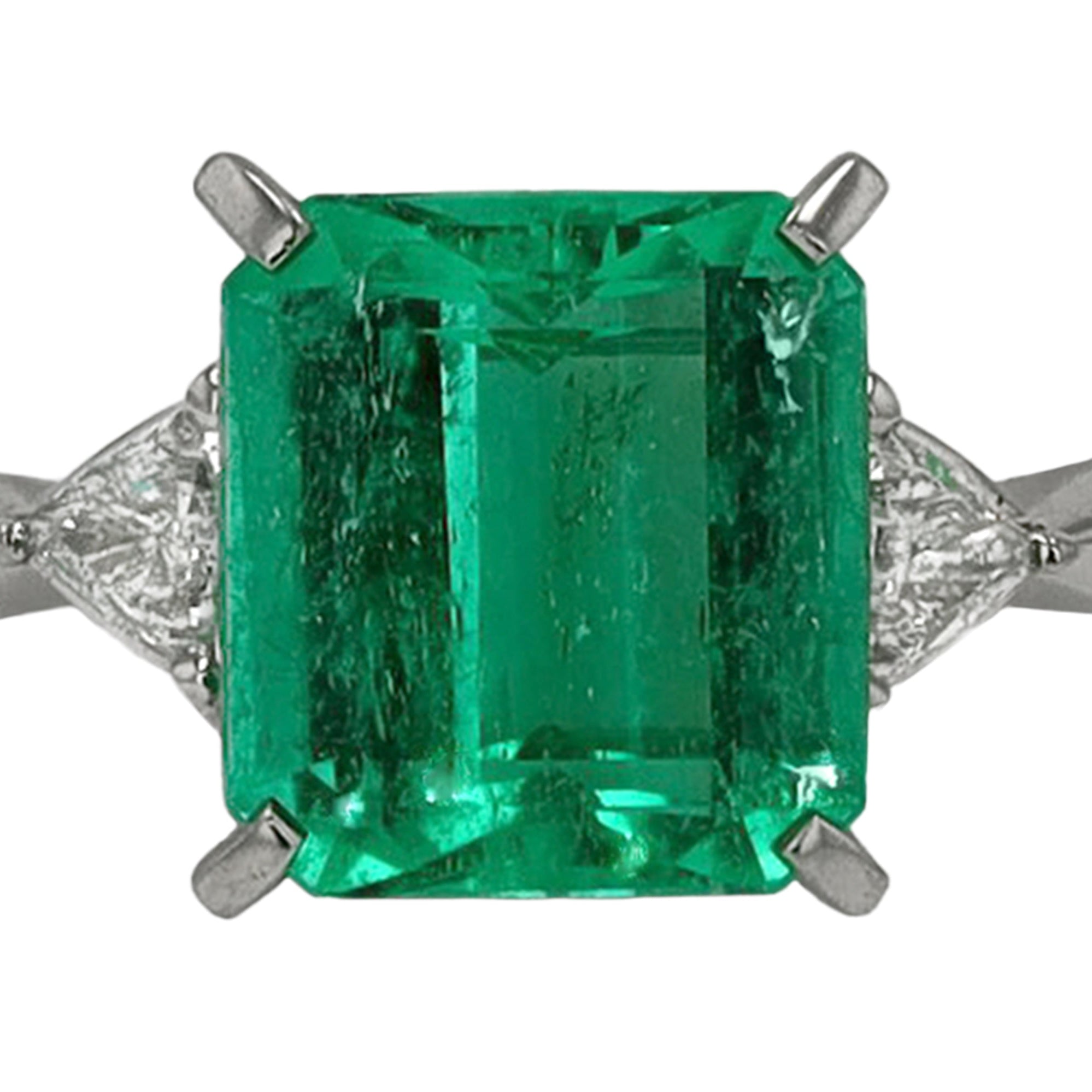 Emerald Engagement Ring
