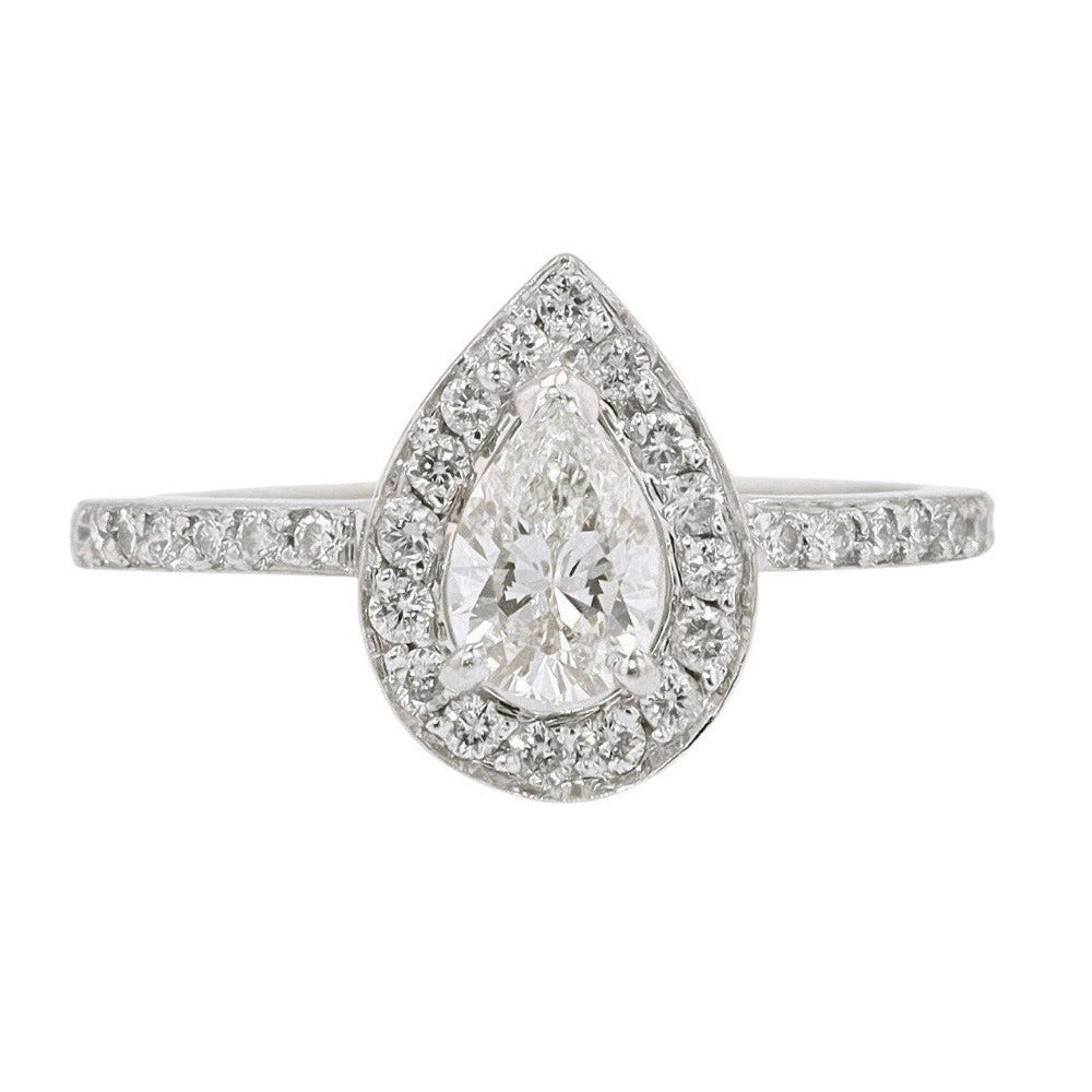 Pear Diamond Engagement Ring