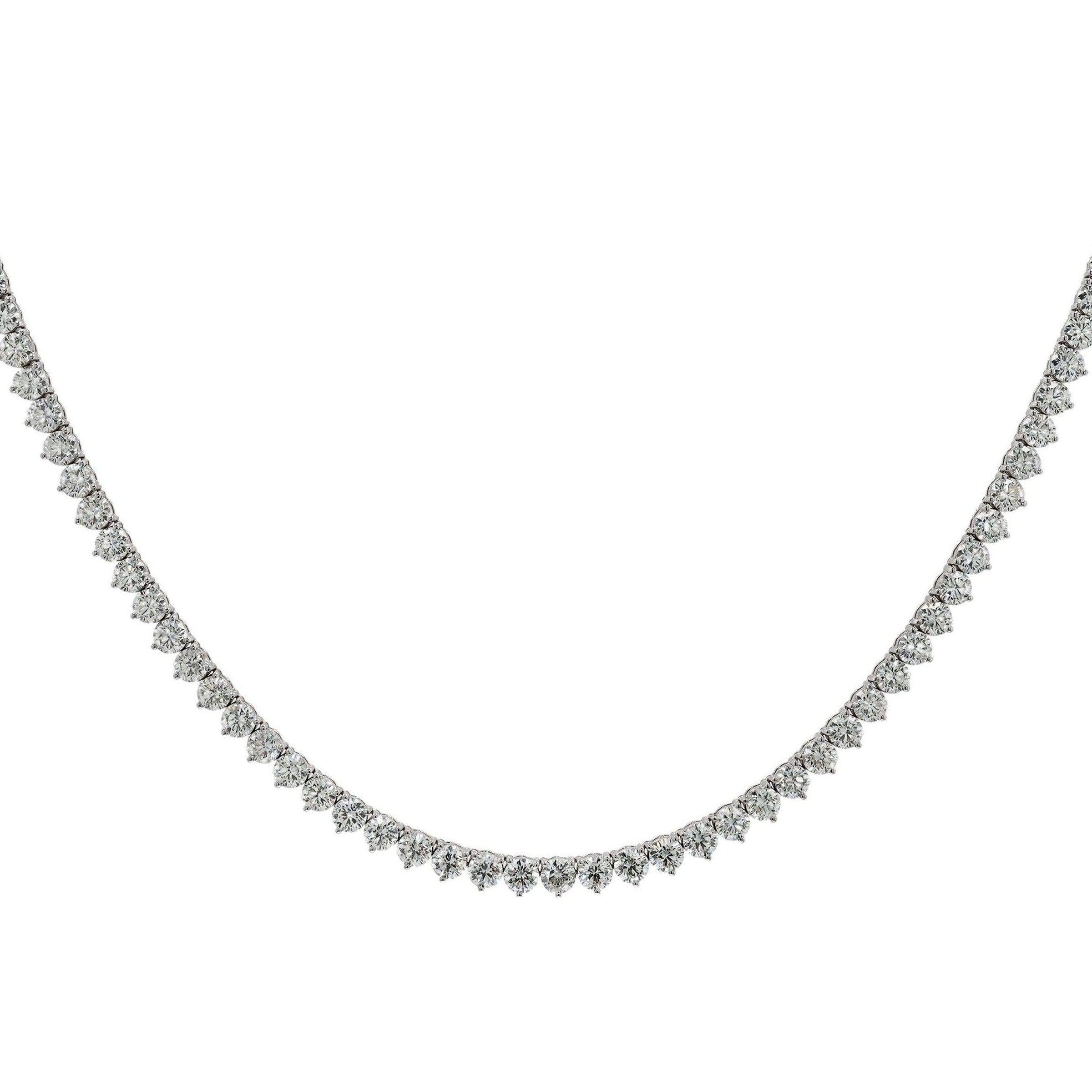 1990s Vintage Diamond Necklace