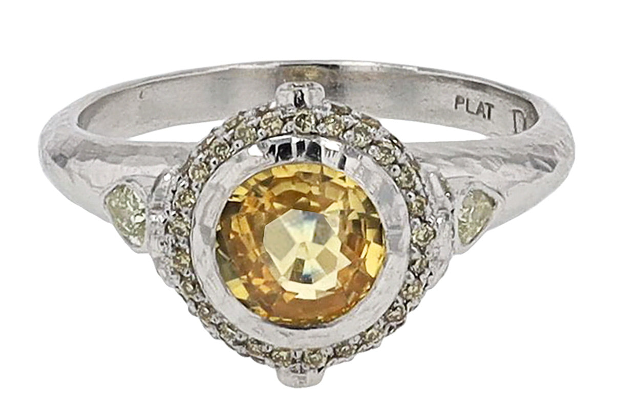 Yellow Sapphire Ring