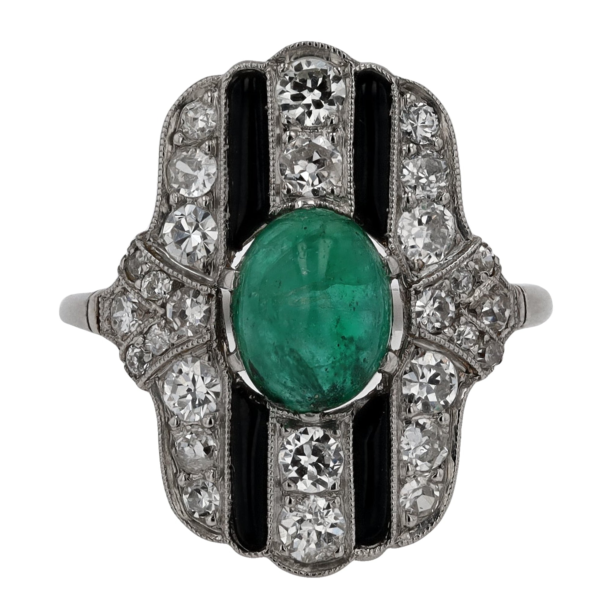 Art Deco Style Cocktail Ring