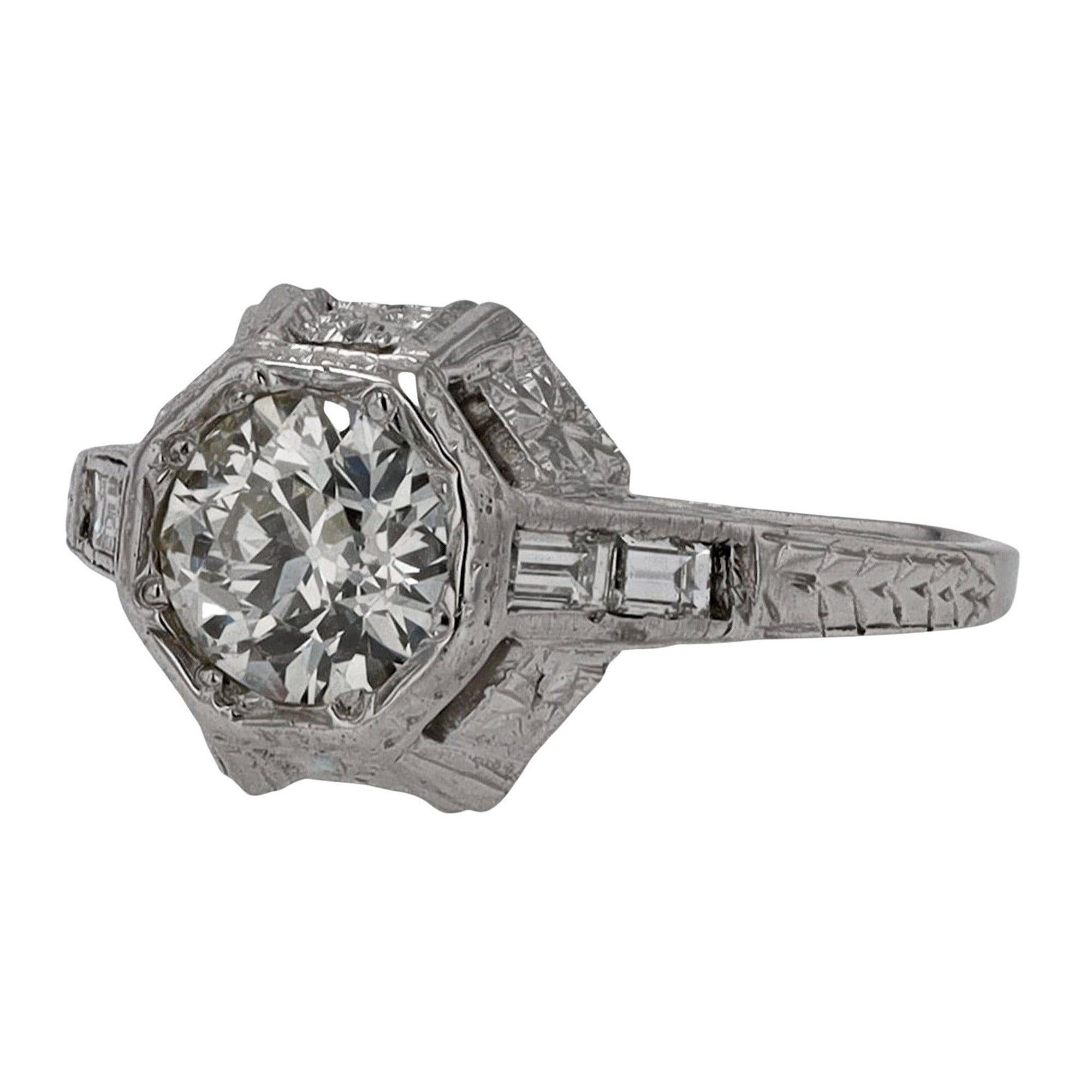 1920s Art Deco Diamond Ring