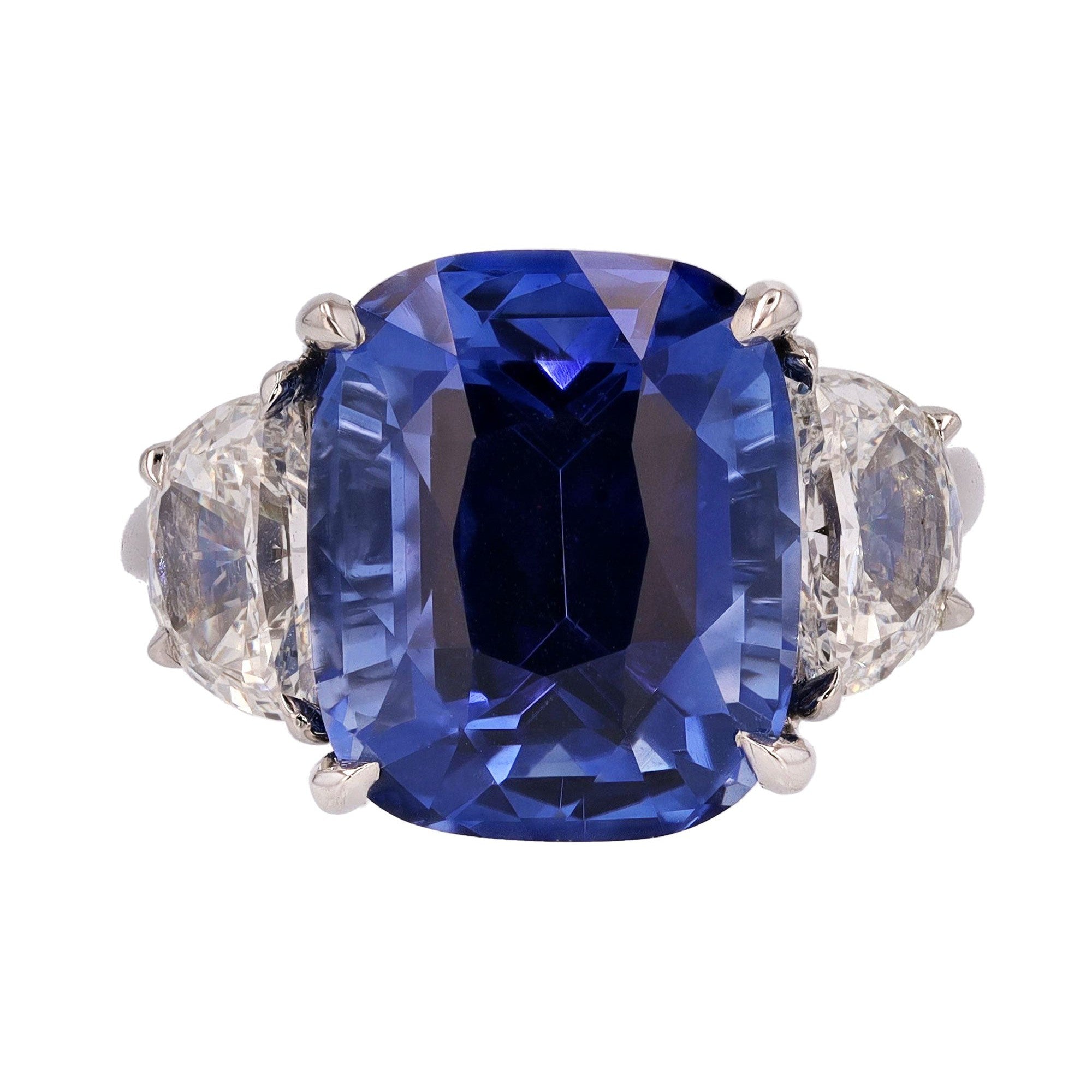 Estate 10 Carat Sri Lanka Sapphire Engagement Ring
