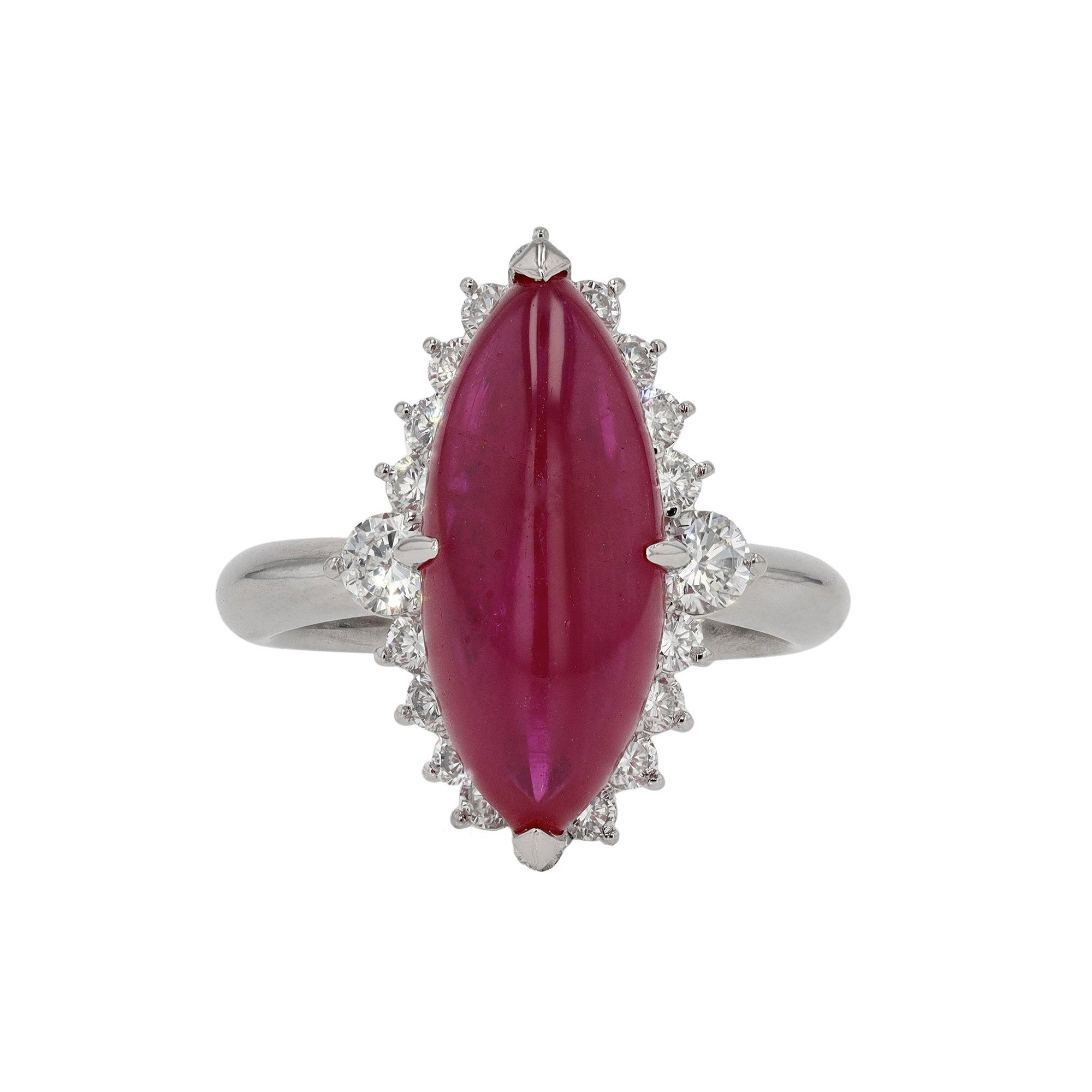 Marquise Ruby Ring