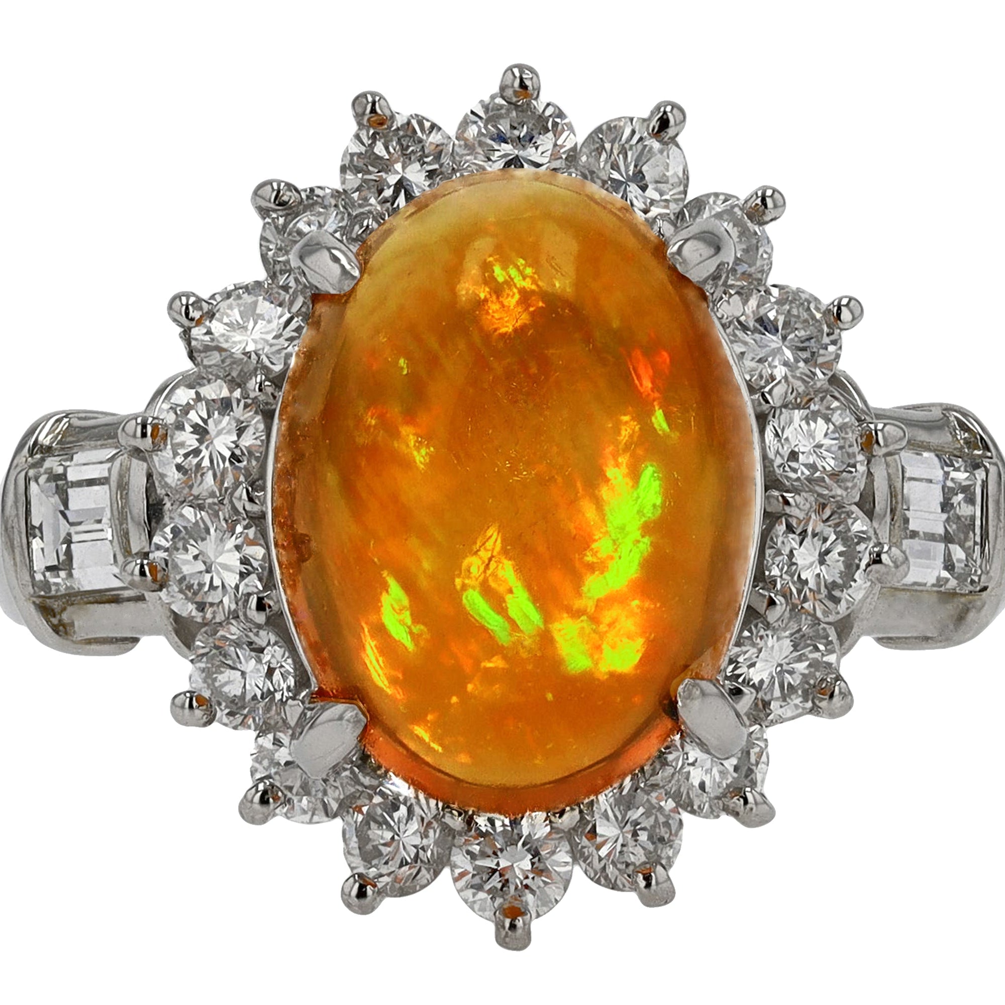Vintage Fire Opal Ring