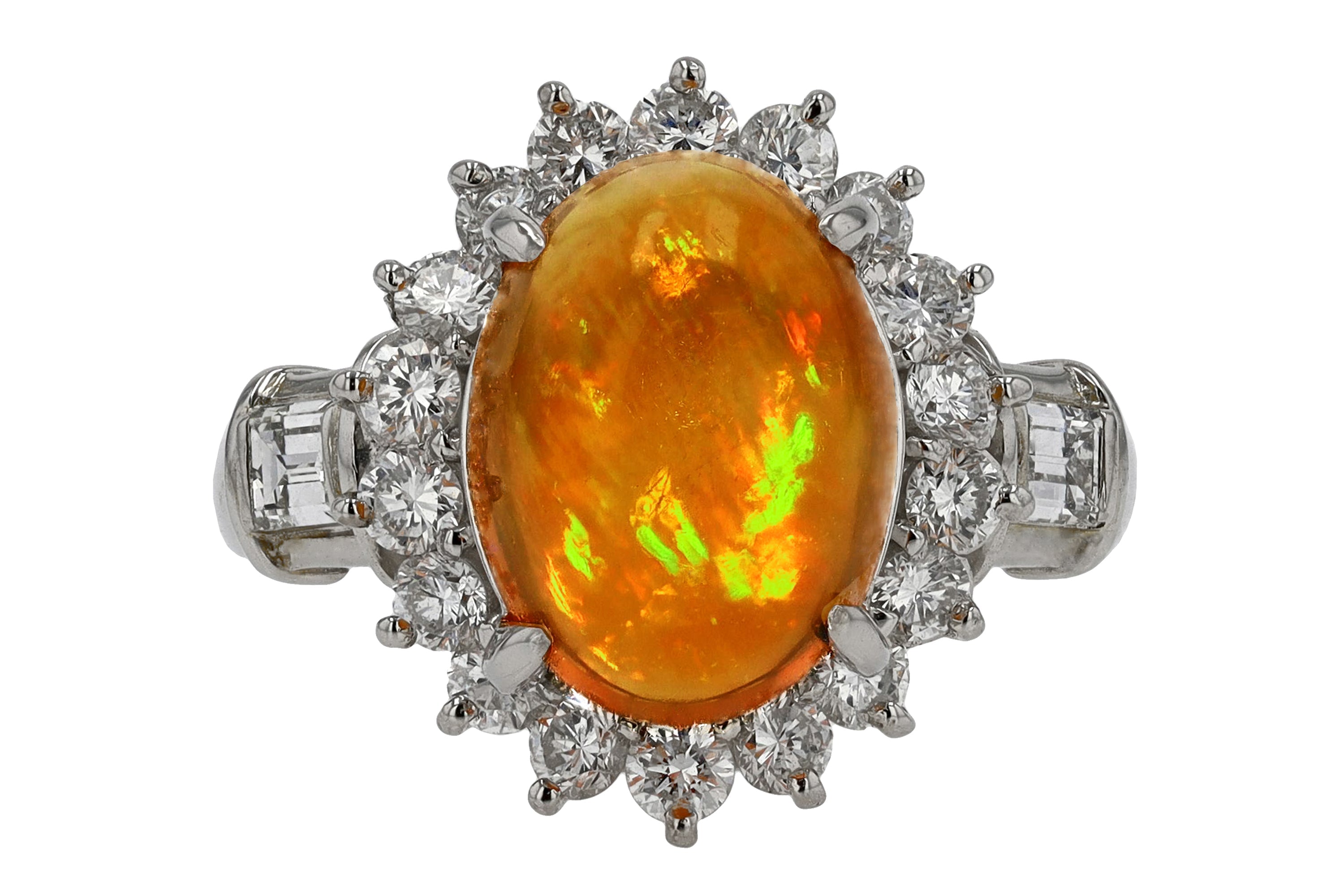 Vintage Fire Opal Ring