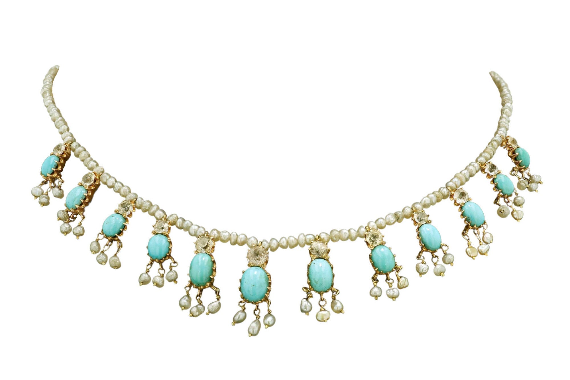 Antique Turquoise Necklace