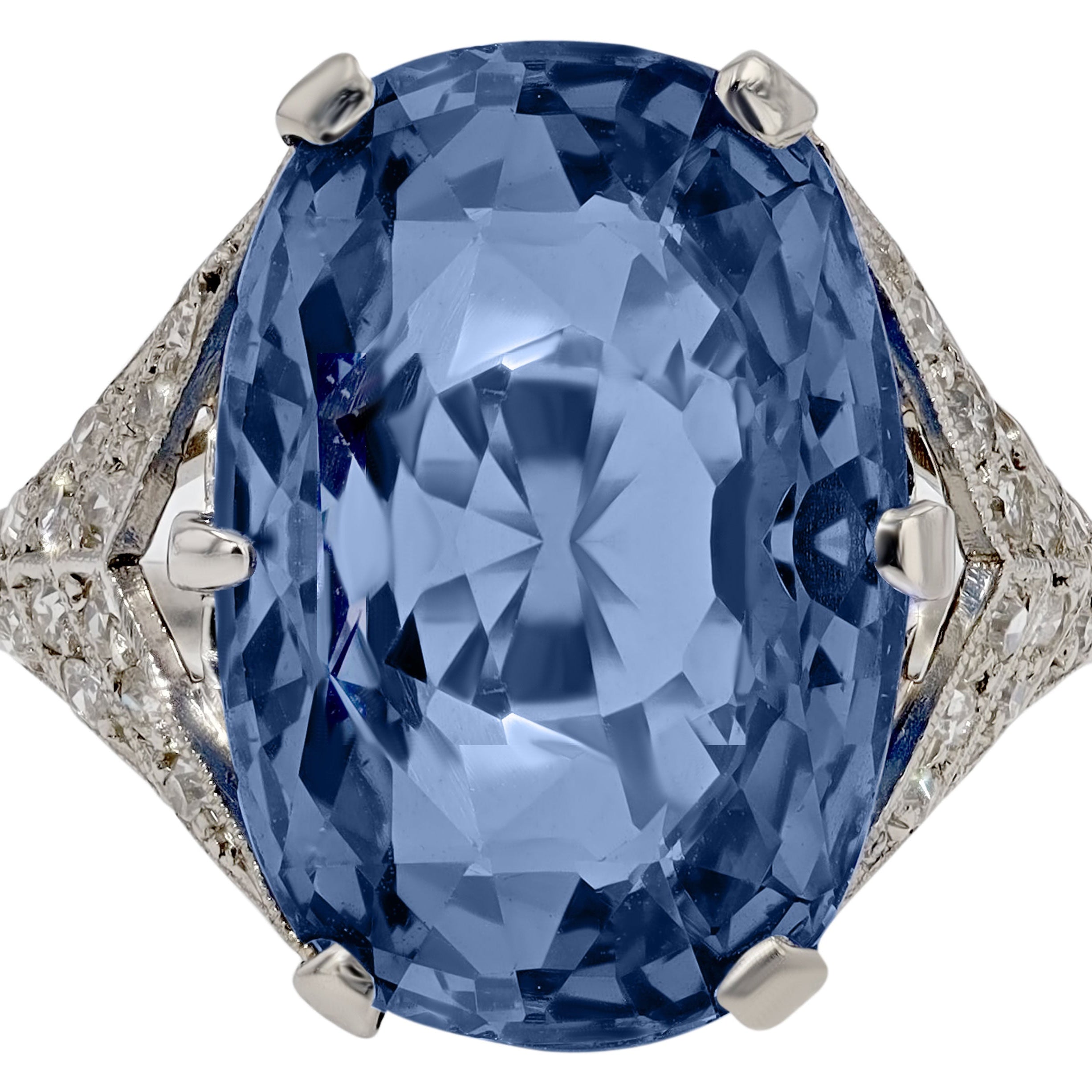 GIA Sapphire Ring