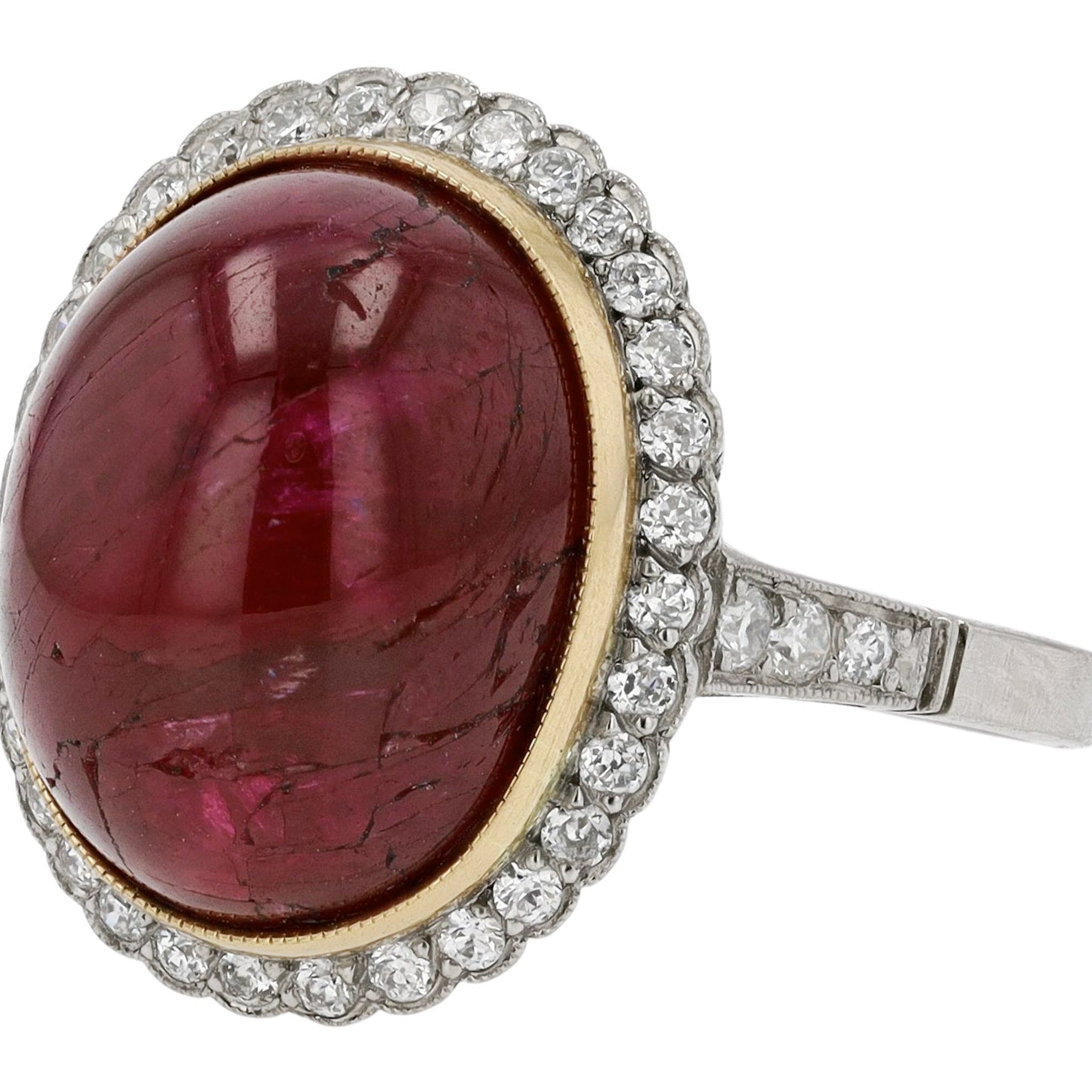 GIA Unheated Ruby Ring