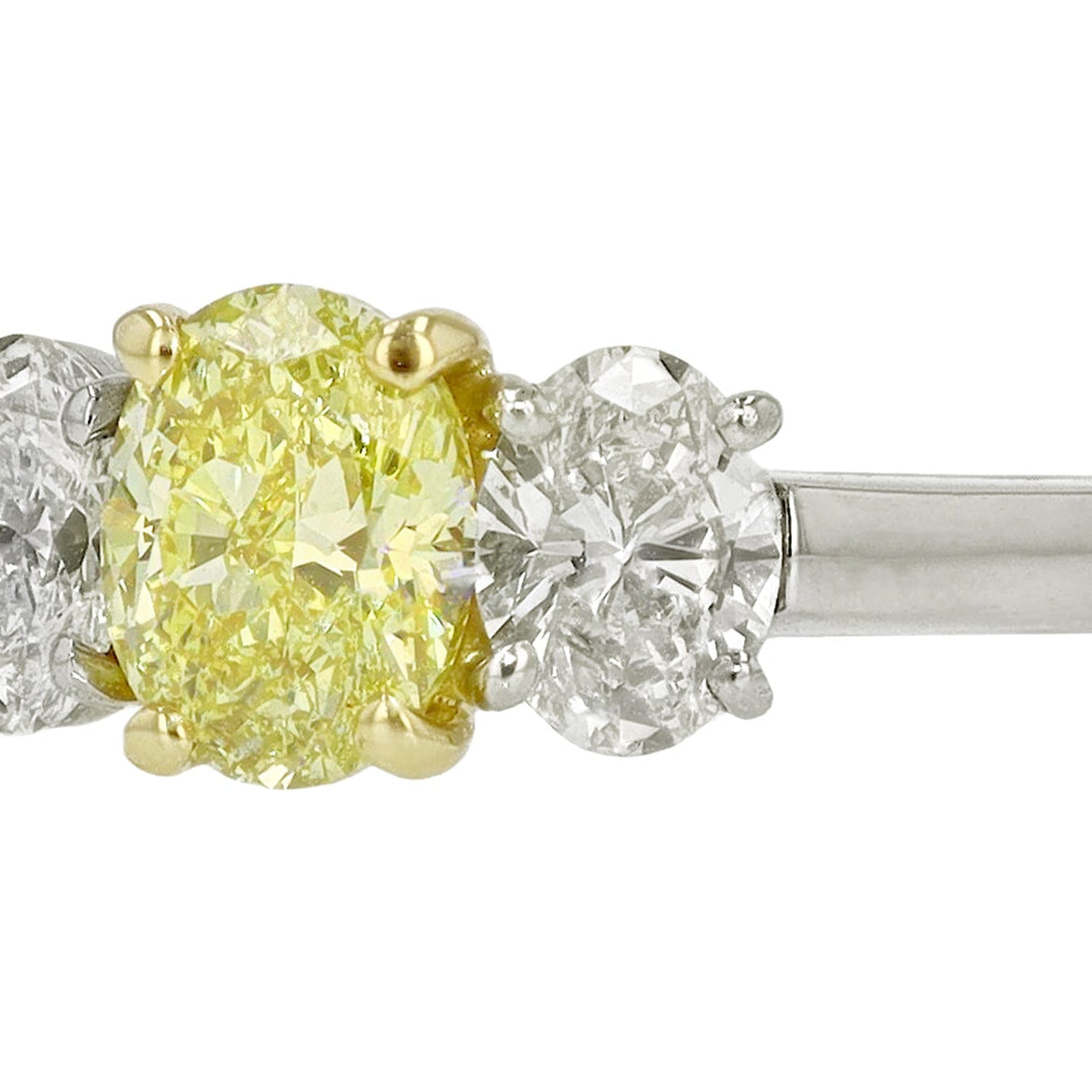 GIA Yellow Diamond Engagement Ring