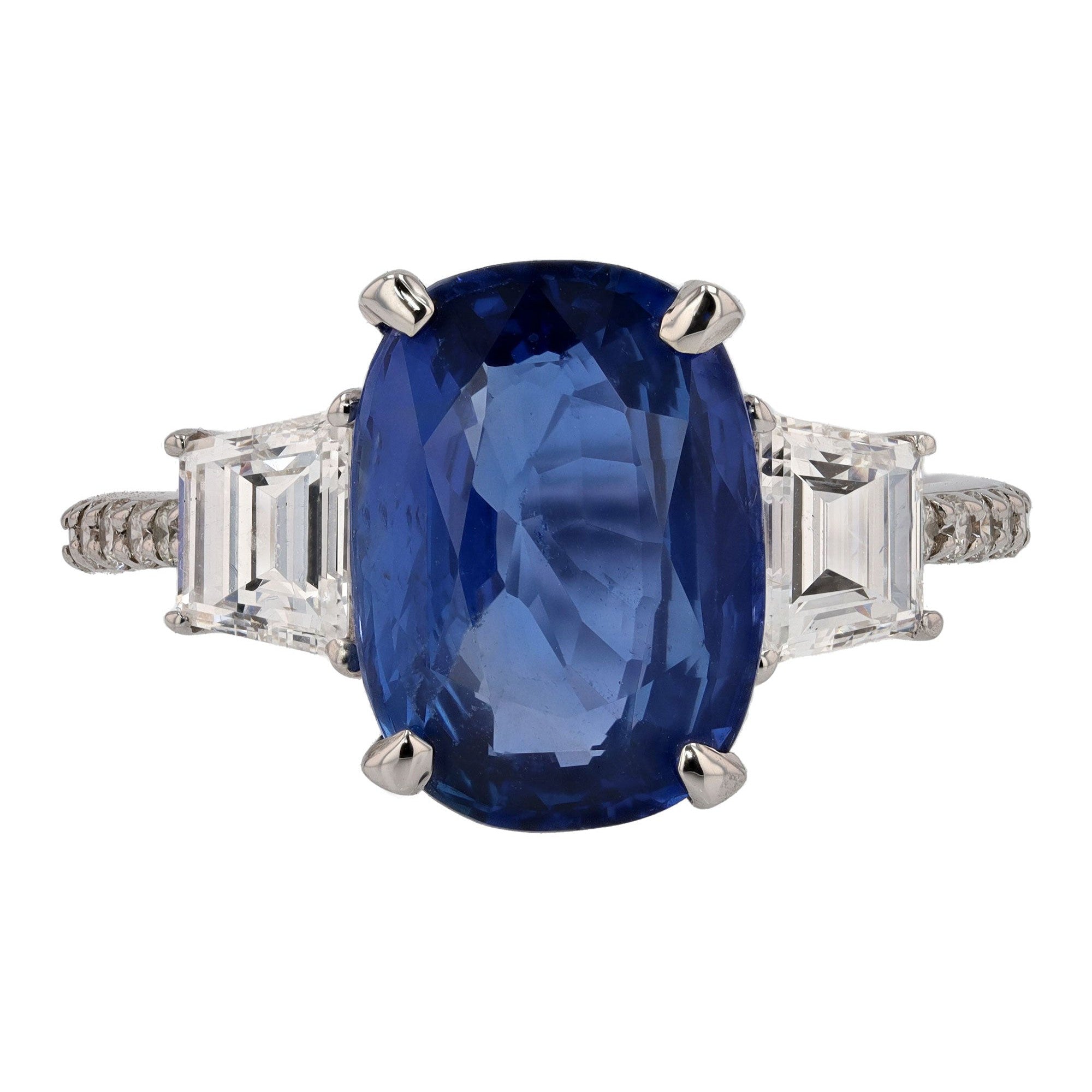 GIA Sapphire No Heat