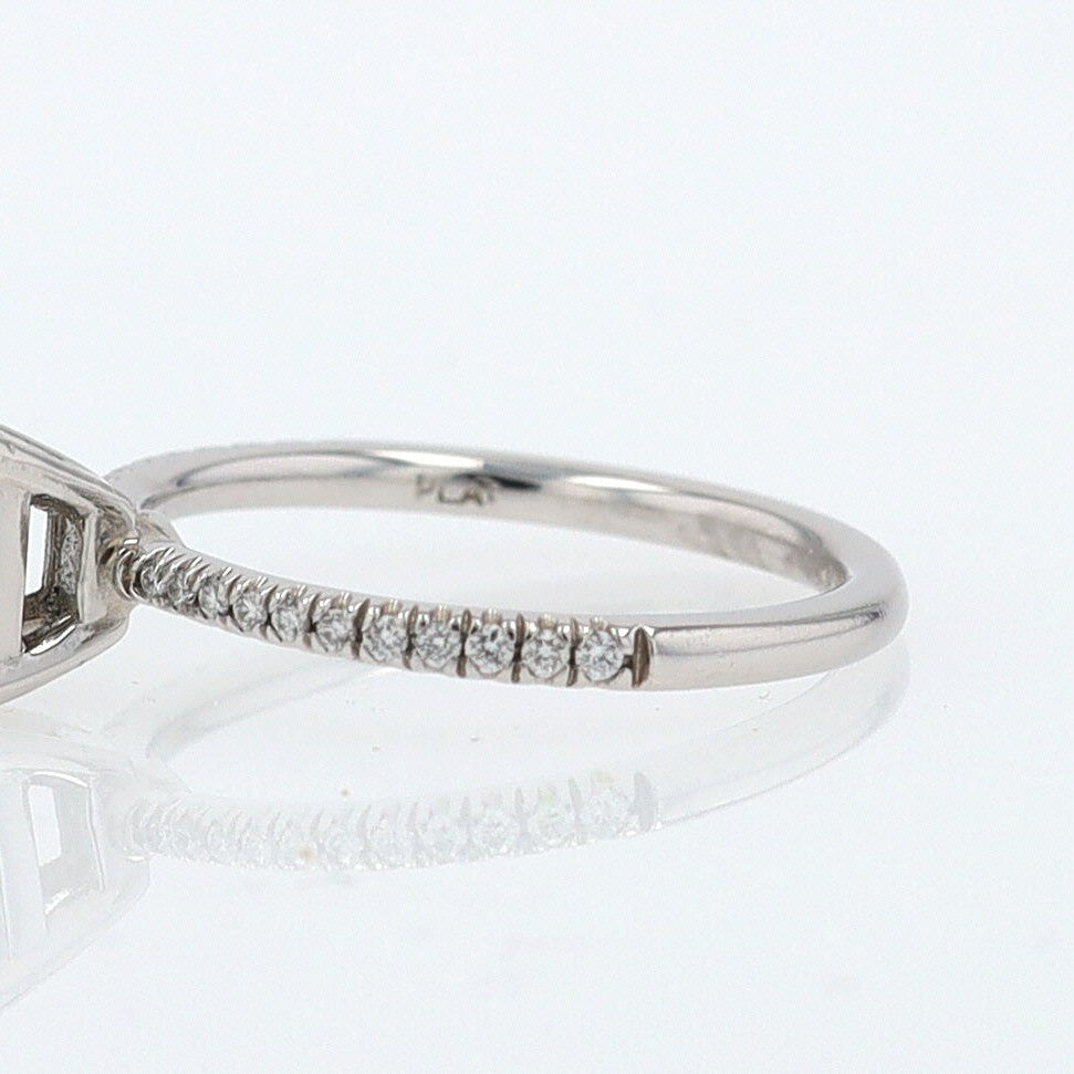 GIA Certified Contemporary 1 Carat Diamond Engagement Ring