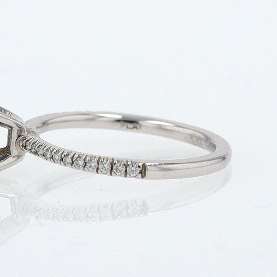 GIA Certified Contemporary 1 Carat Diamond Engagement Ring