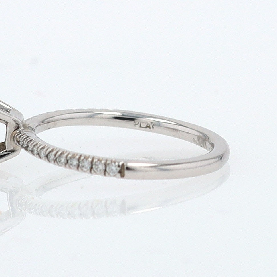 GIA Certified Contemporary 1 Carat Diamond Engagement Ring